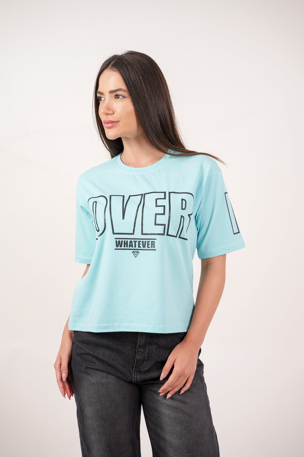 WHATEVER PRINT TEE