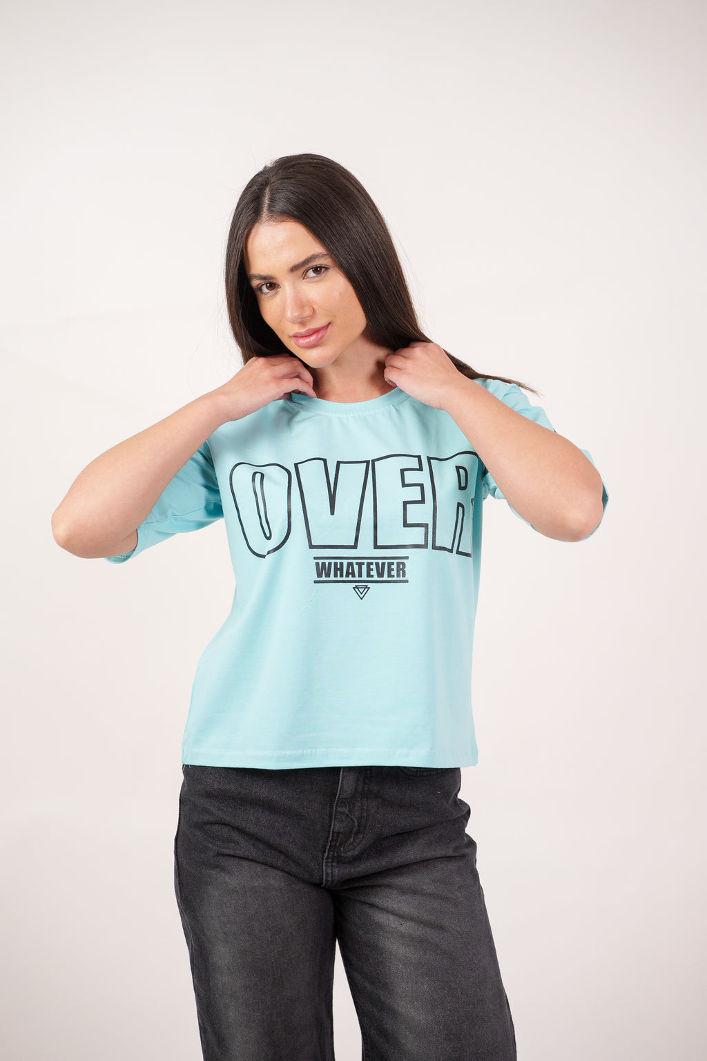 WHATEVER PRINT TEE
