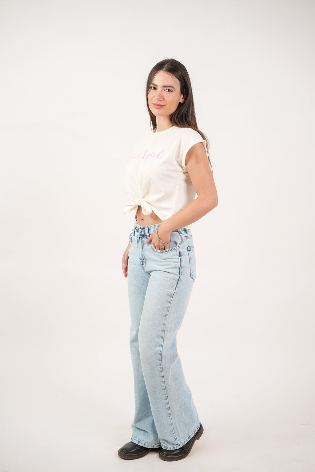 LOVELY GIRL PRINT TEE