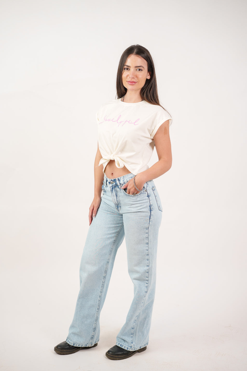 LOVELY GIRL PRINT TEE