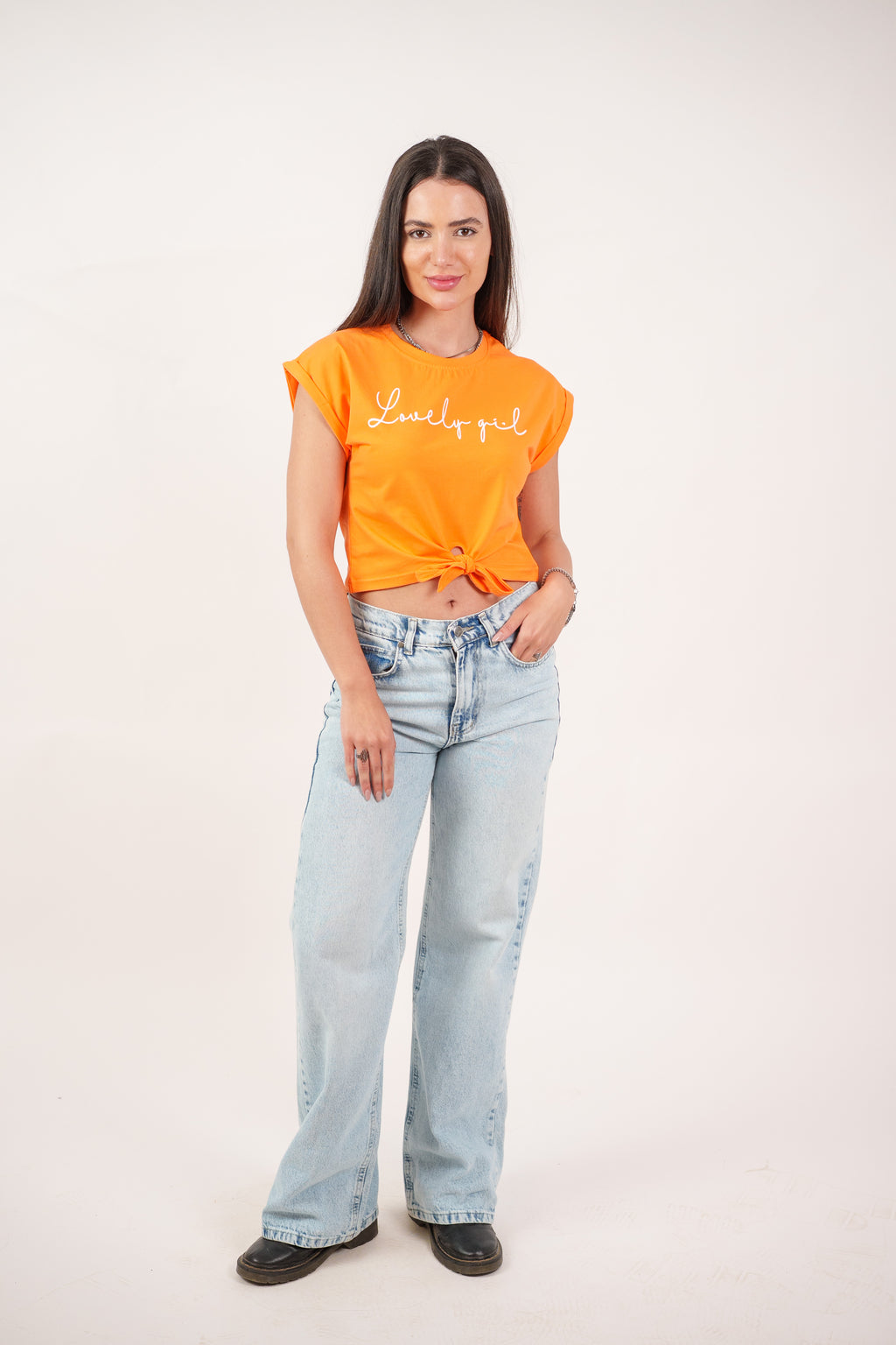 LOVELY GIRL PRINT TEE