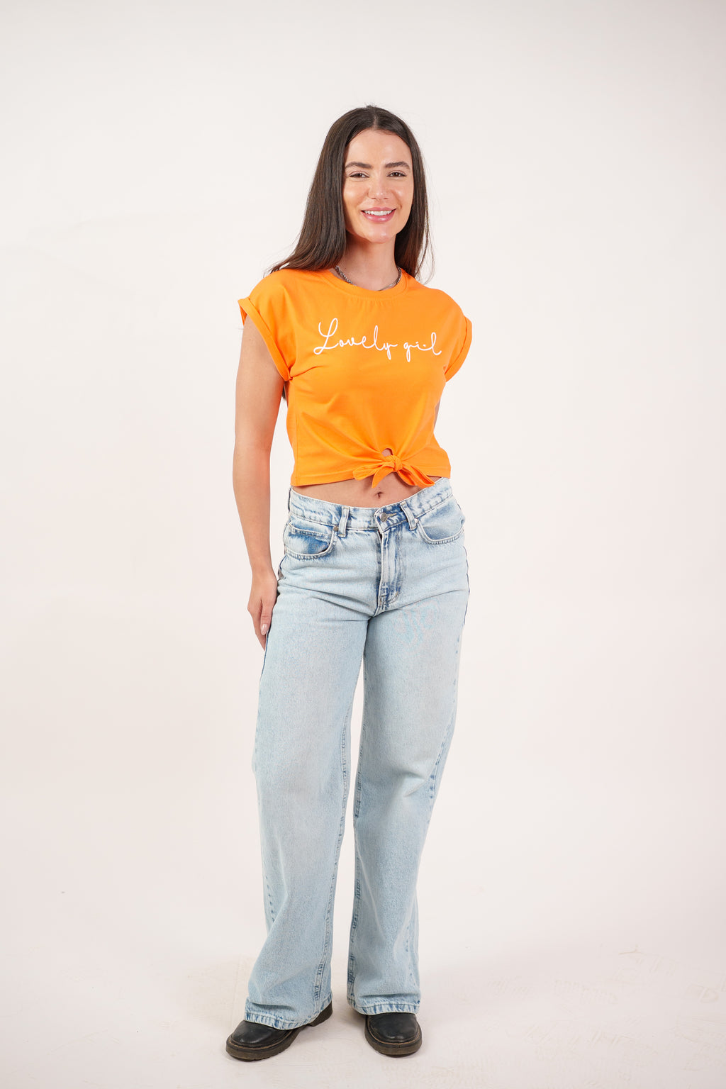 LOVELY GIRL PRINT TEE