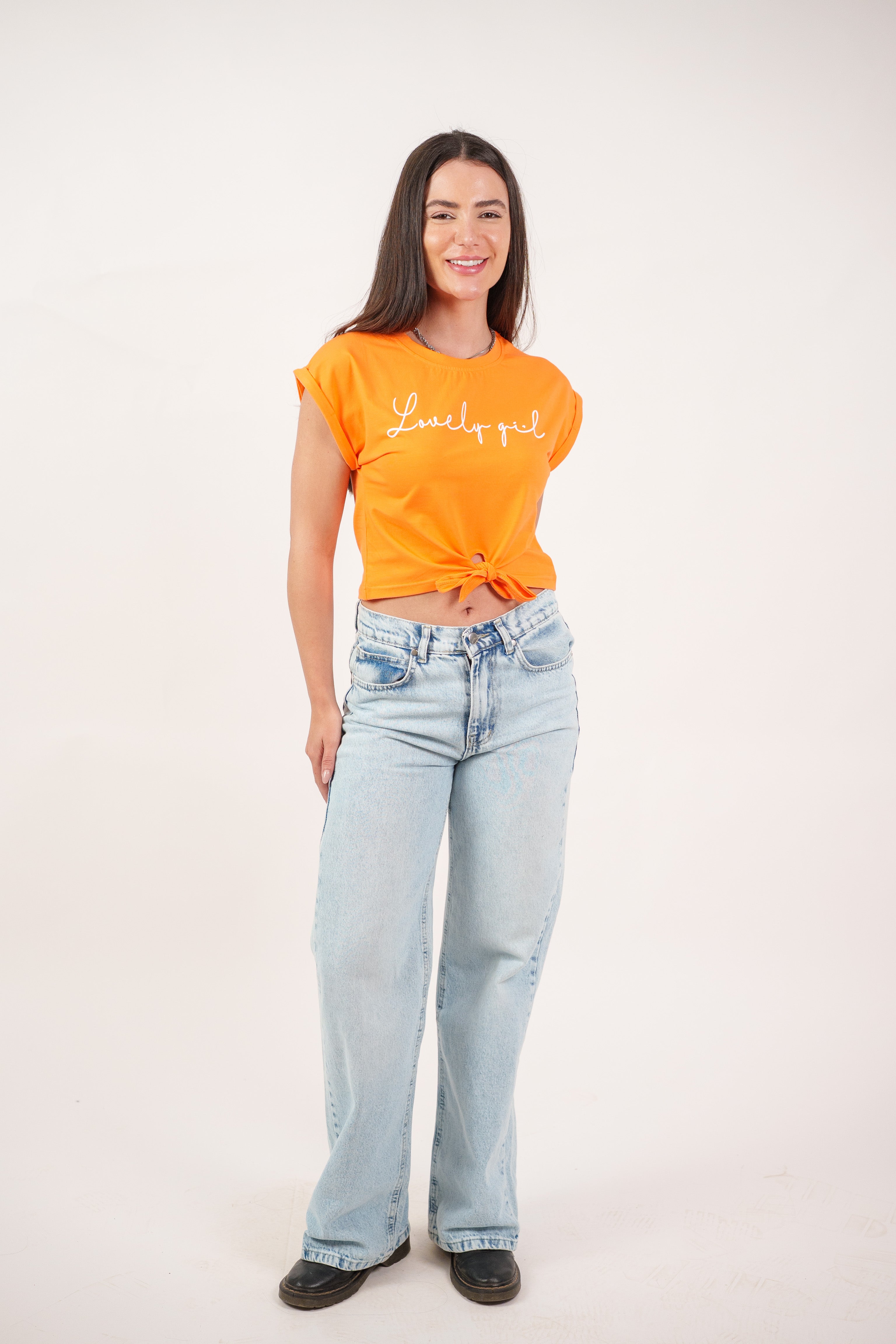 LOVELY GIRL PRINT TEE