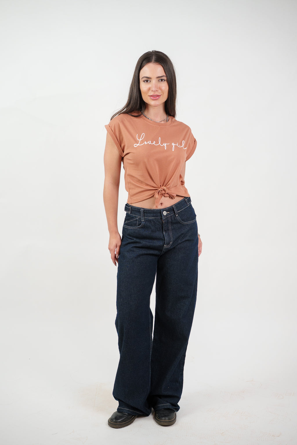 LOVELY GIRL PRINT TEE