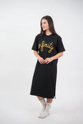 INFINITY GRAPHIC T-SHIRT DRESS