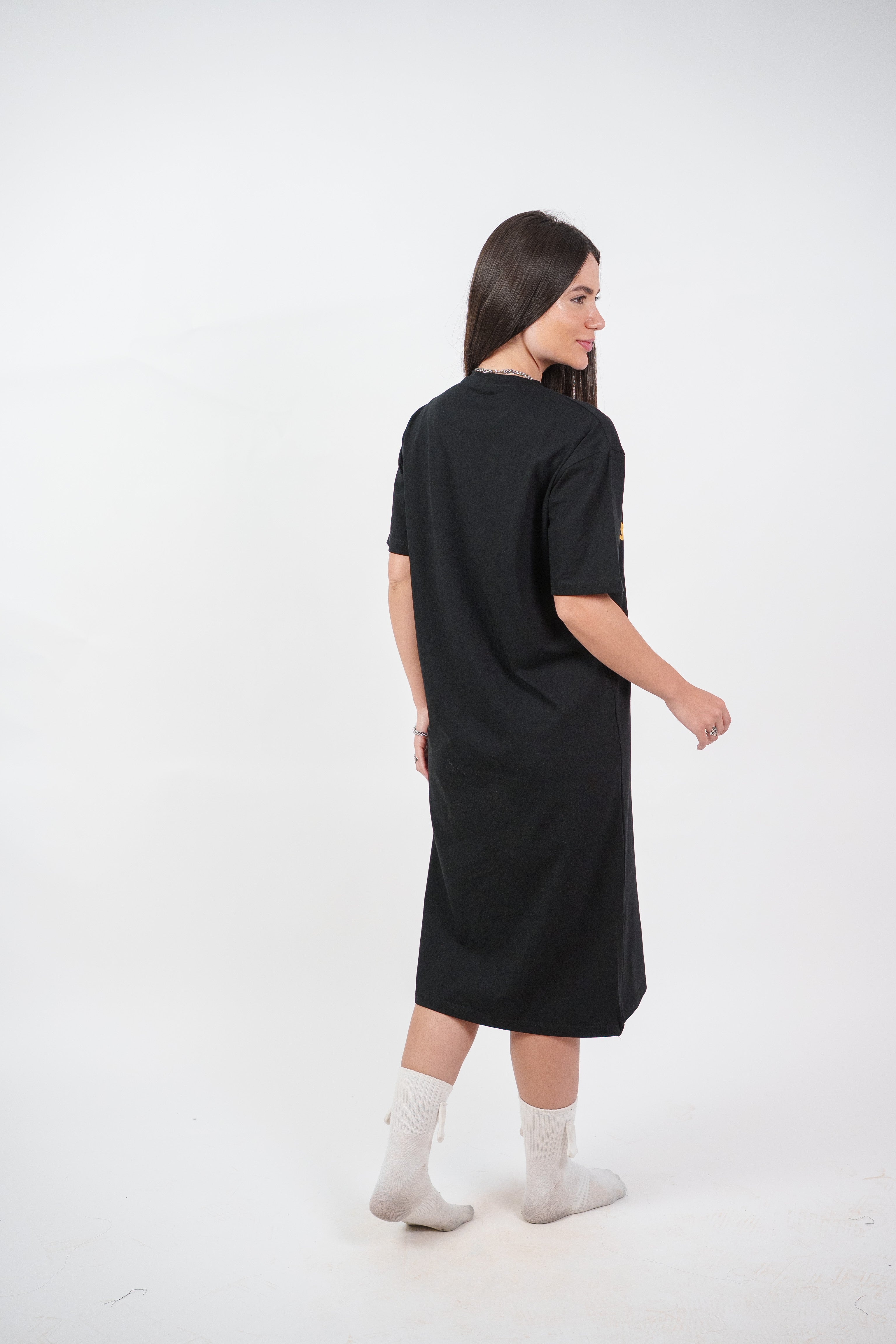 INFINITY GRAPHIC T-SHIRT DRESS