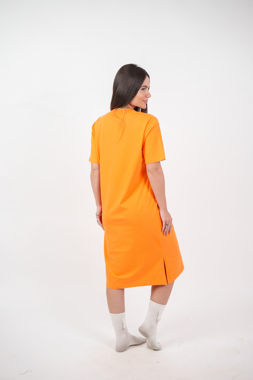 INFINITY GRAPHIC T-SHIRT DRESS