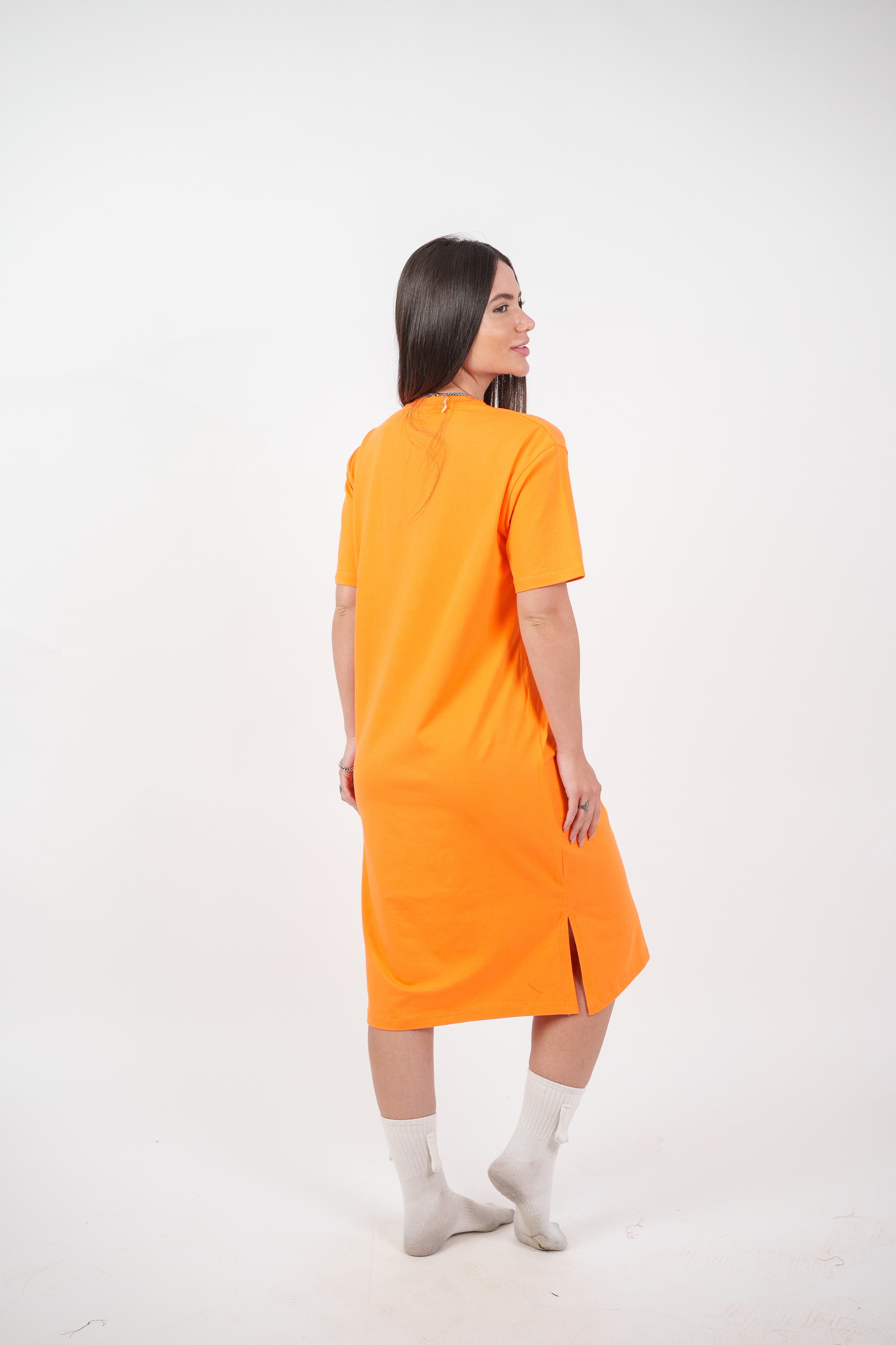 INFINITY GRAPHIC T-SHIRT DRESS