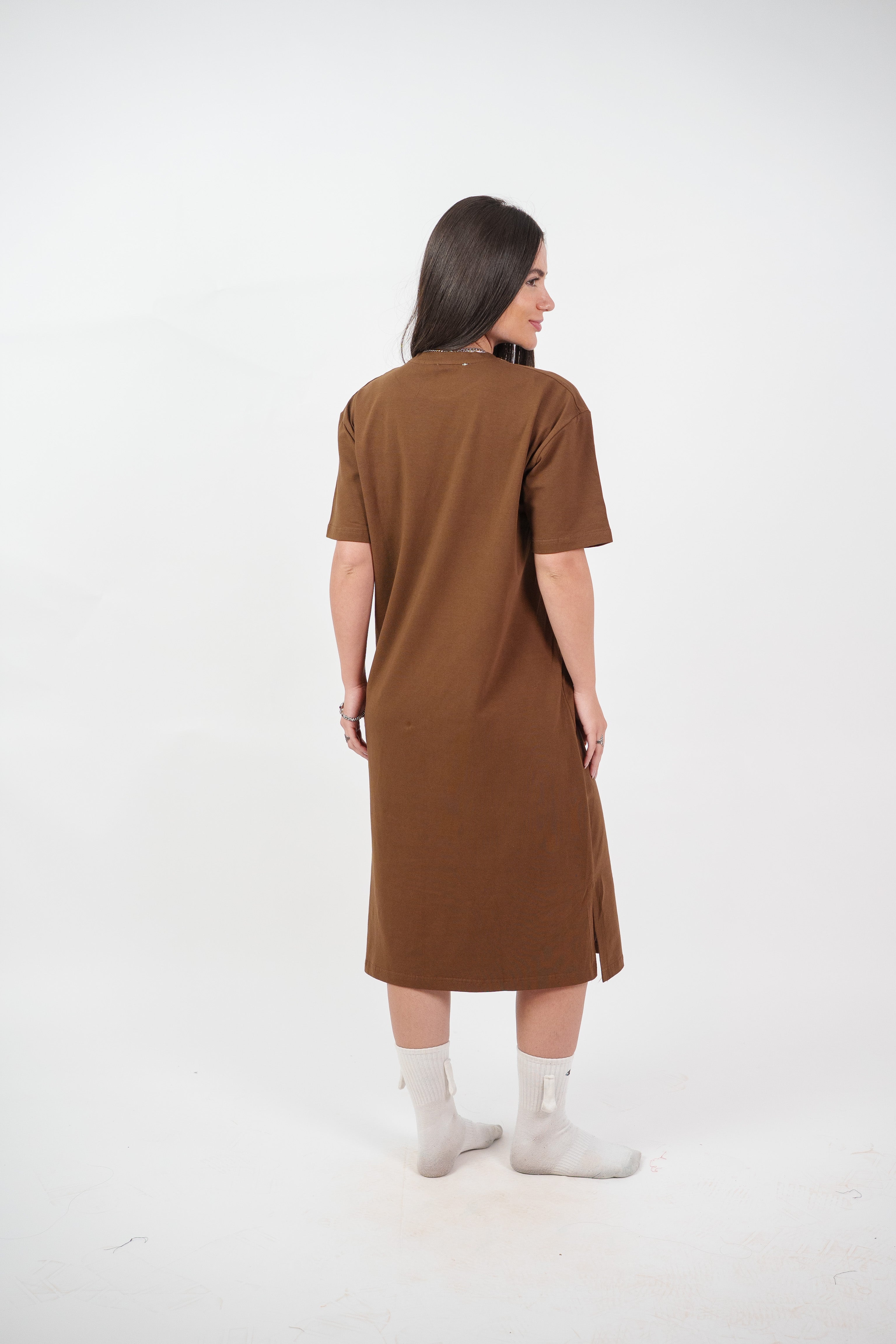 INFINITY GRAPHIC T-SHIRT DRESS