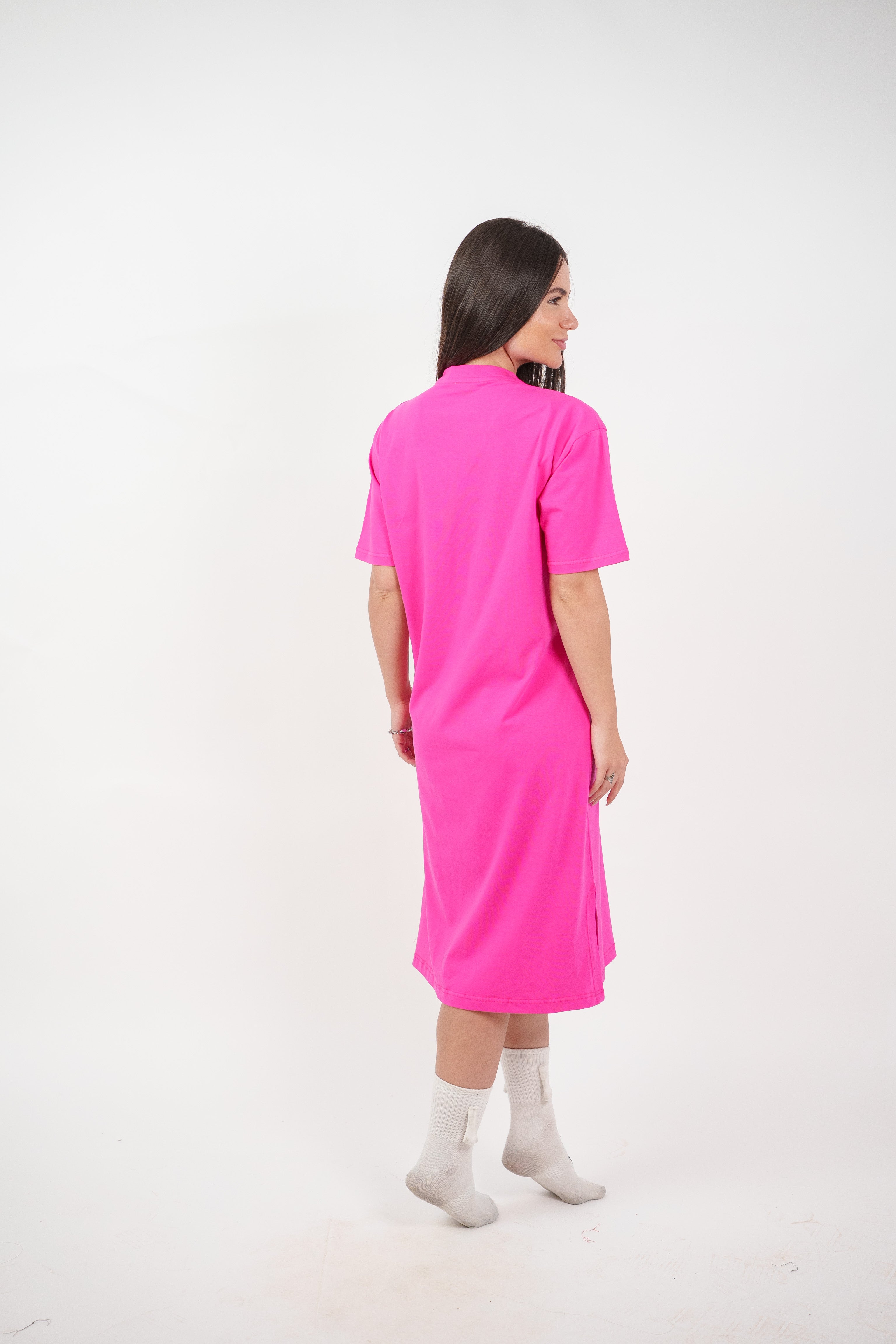 COLORFUL GRAPHIC T-SHIRT DRESS
