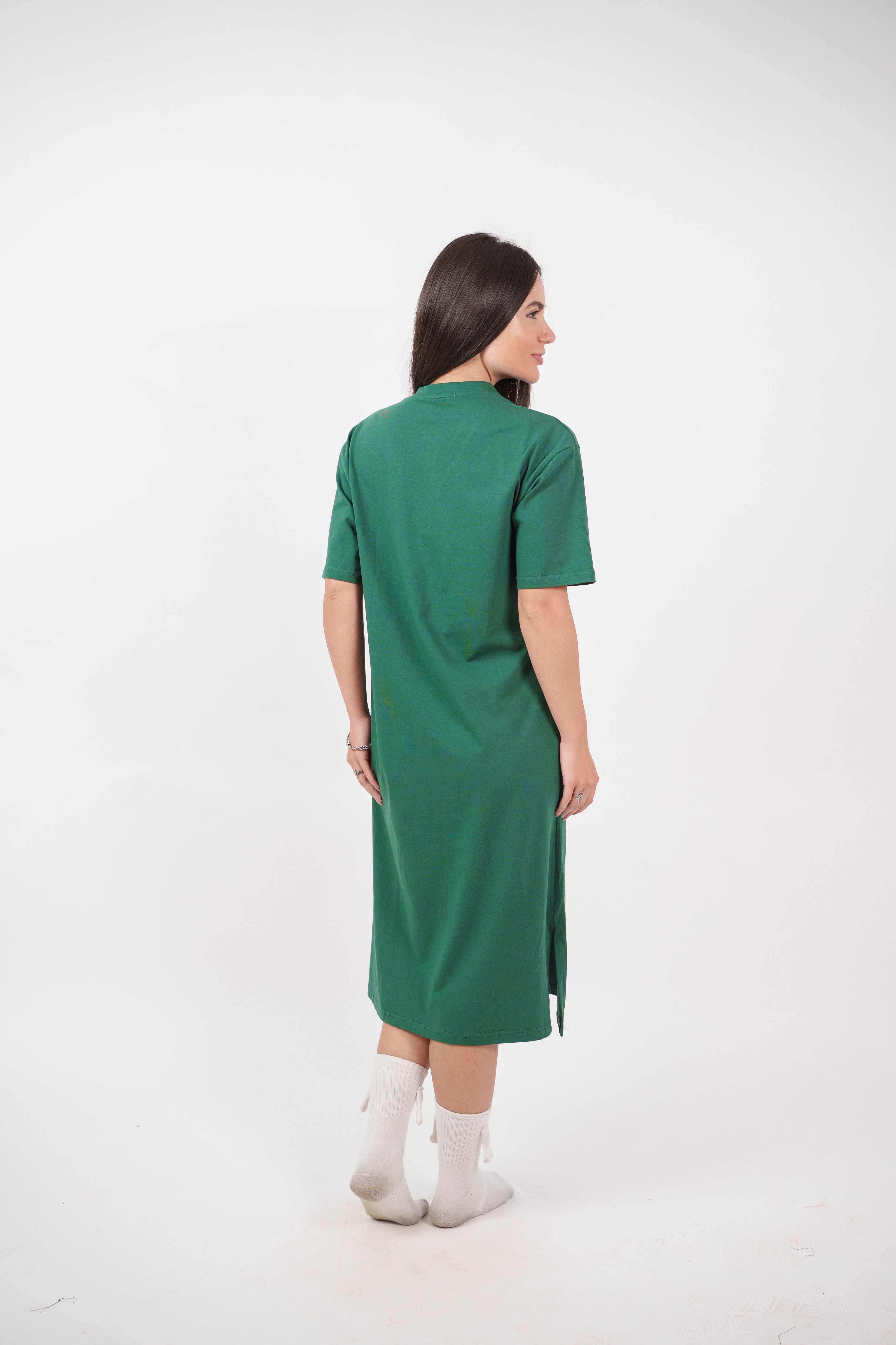 COLORFUL GRAPHIC T-SHIRT DRESS