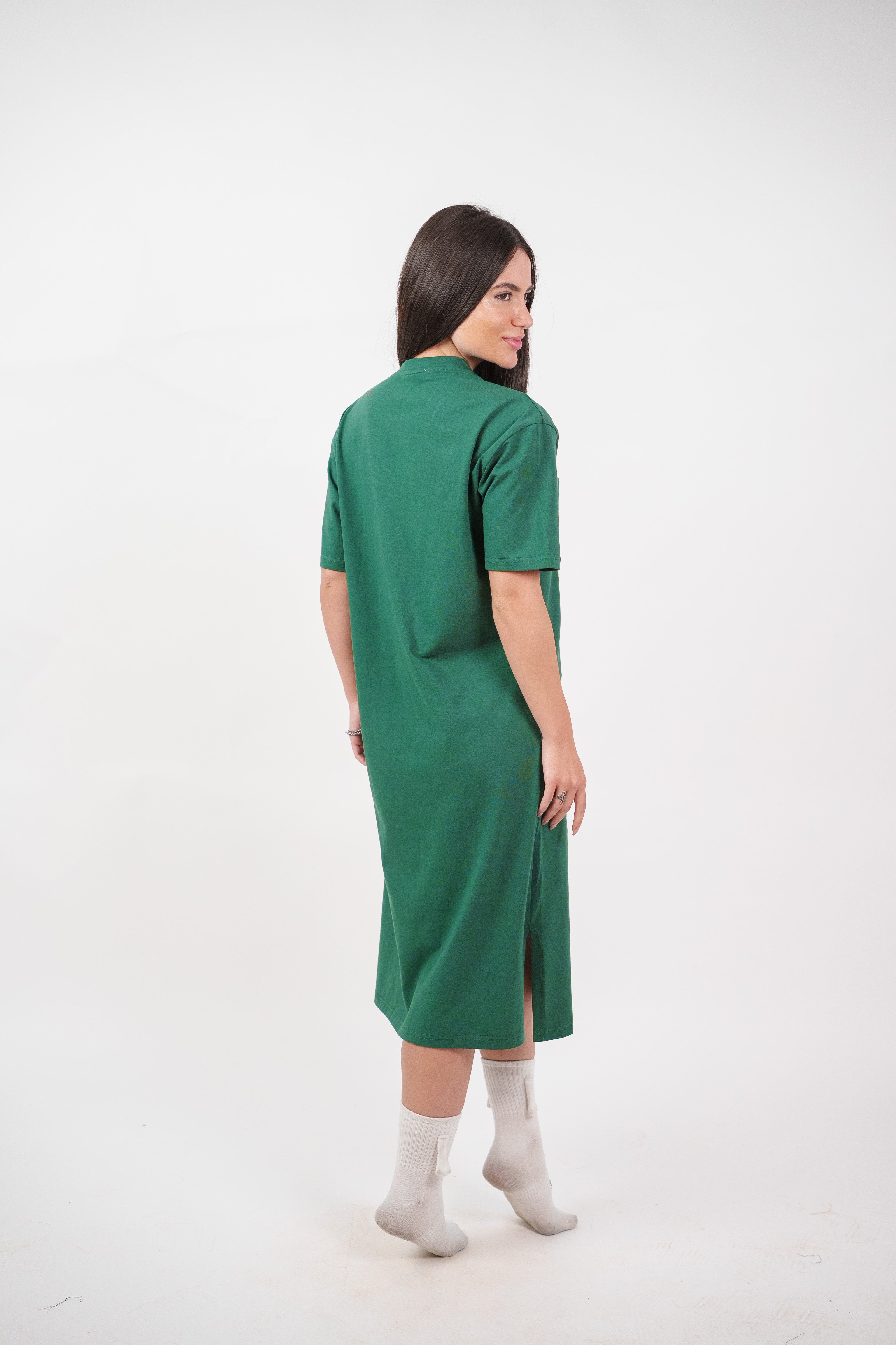 COLORFUL GRAPHIC T-SHIRT DRESS