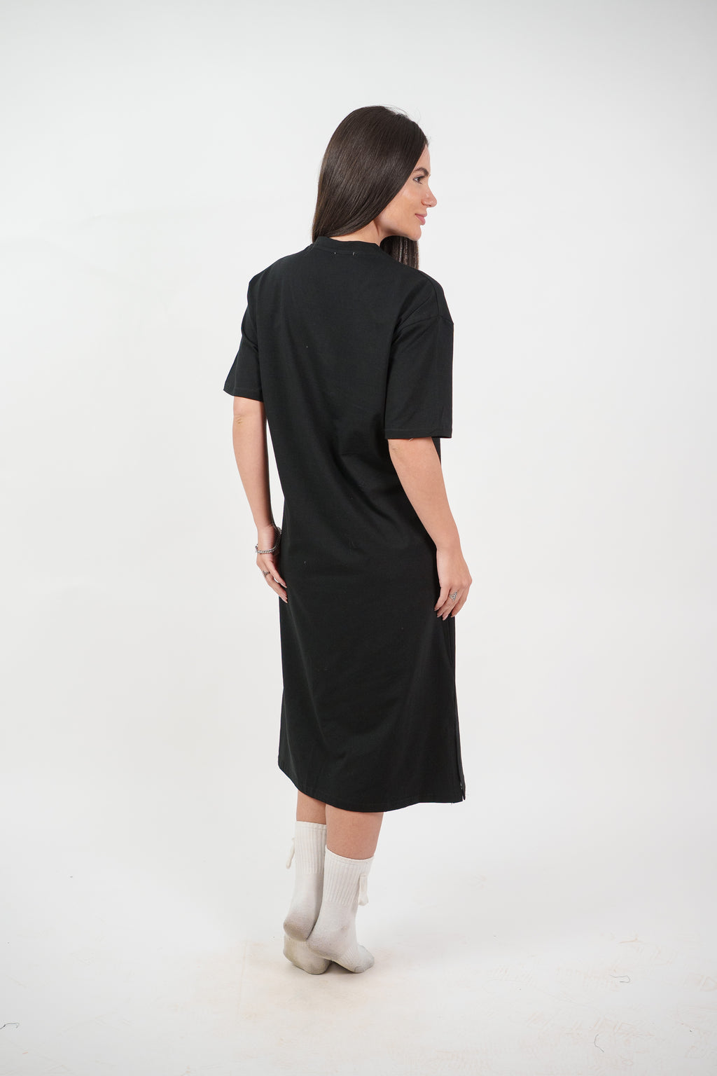 COLORFUL GRAPHIC T-SHIRT DRESS