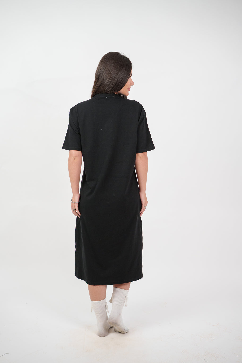 COLORFUL GRAPHIC T-SHIRT DRESS