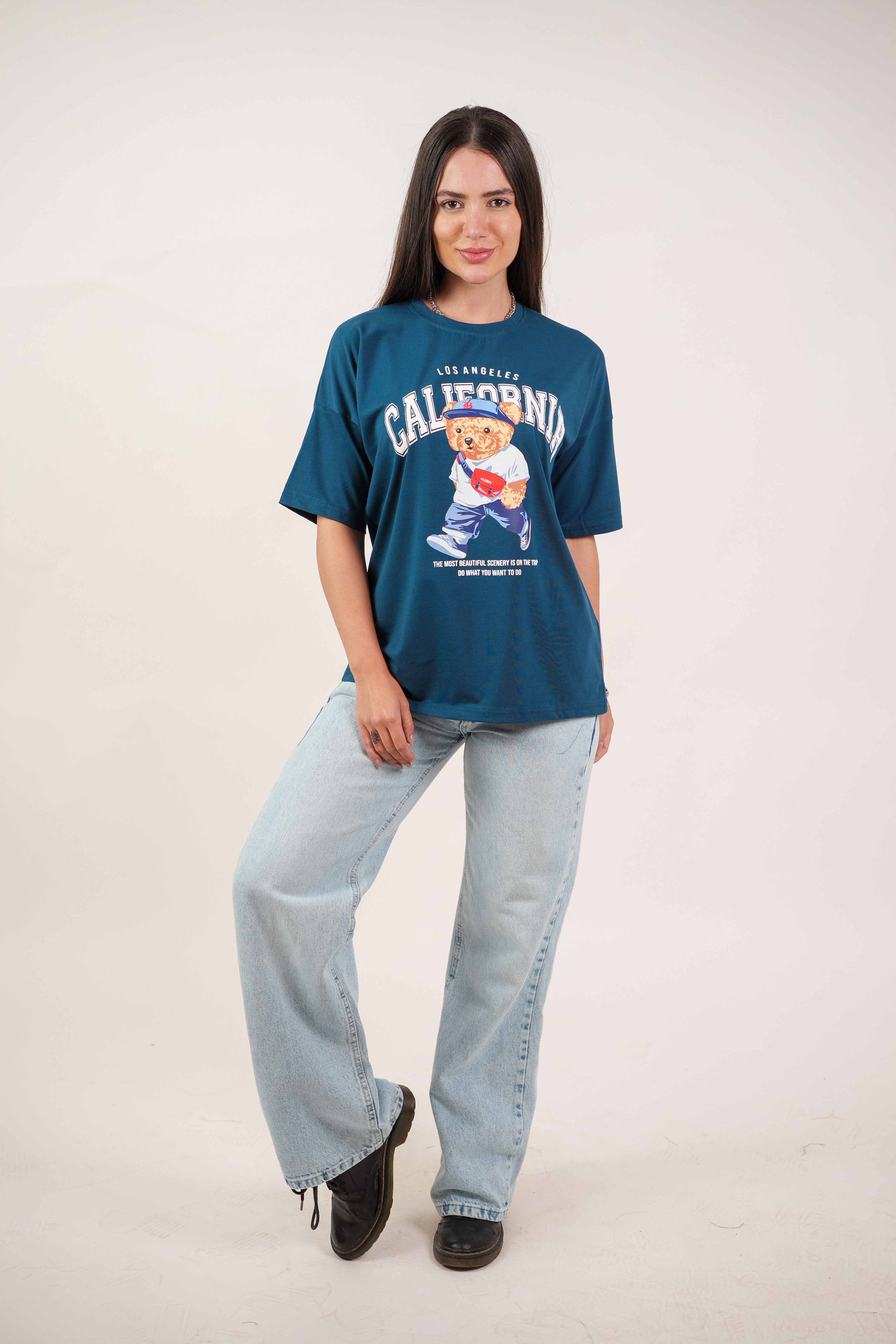 CALIFORNIA TEDDY GRAPHIC TEE
