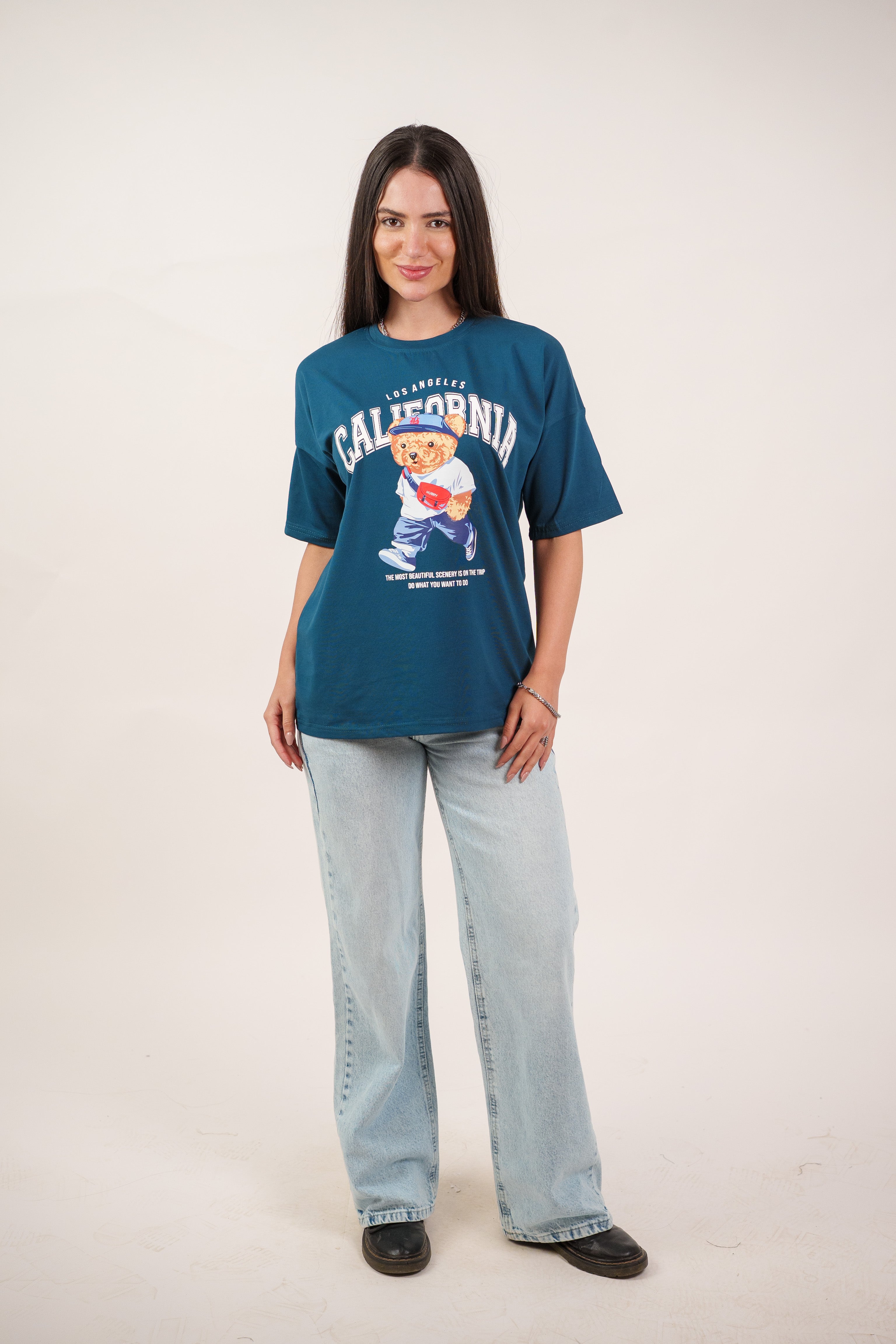 CALIFORNIA TEDDY GRAPHIC TEE