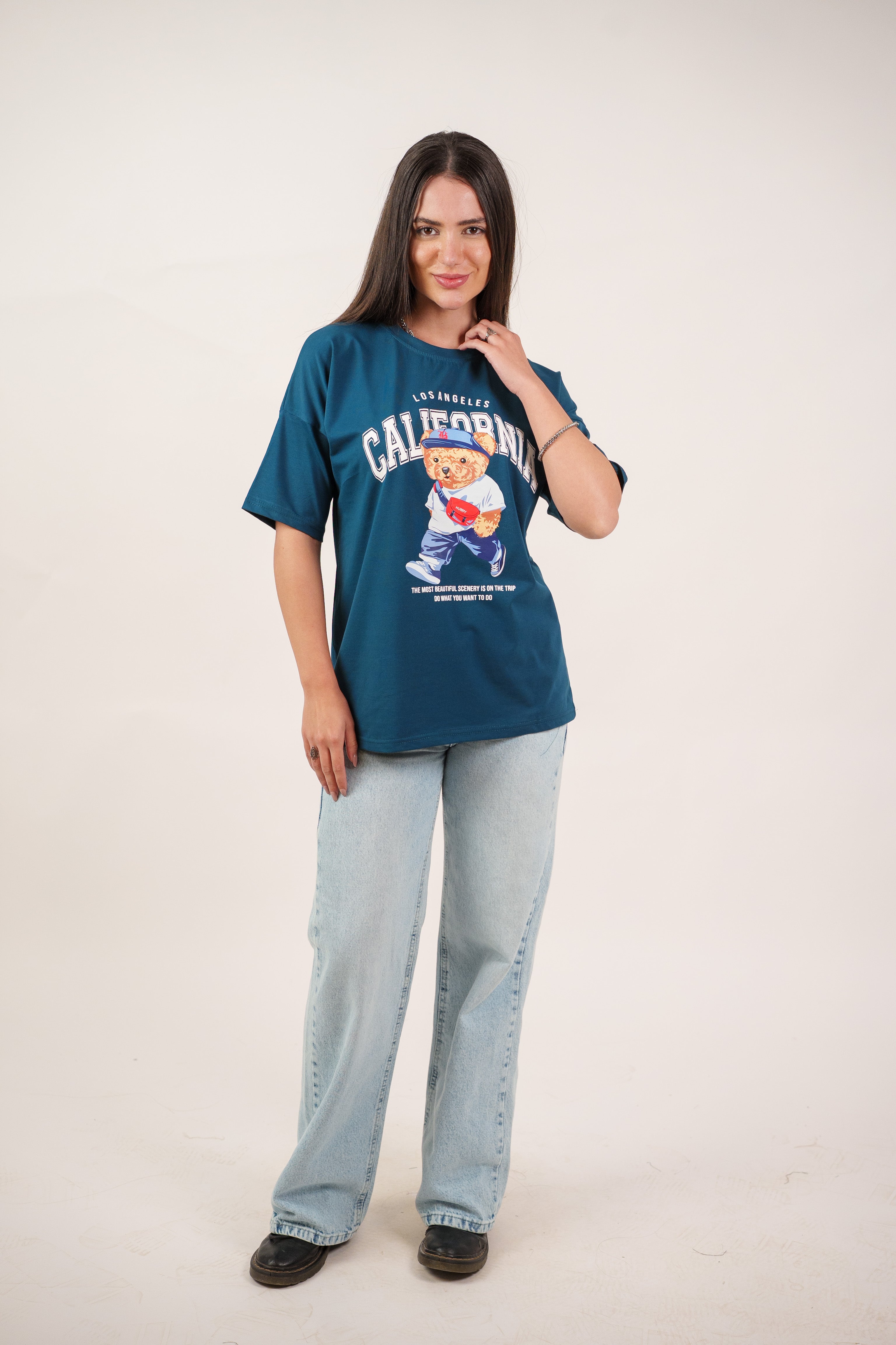 CALIFORNIA TEDDY GRAPHIC TEE