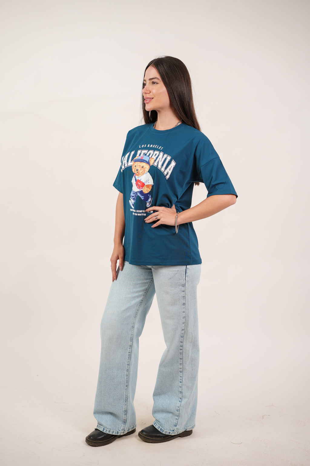 CALIFORNIA TEDDY GRAPHIC TEE