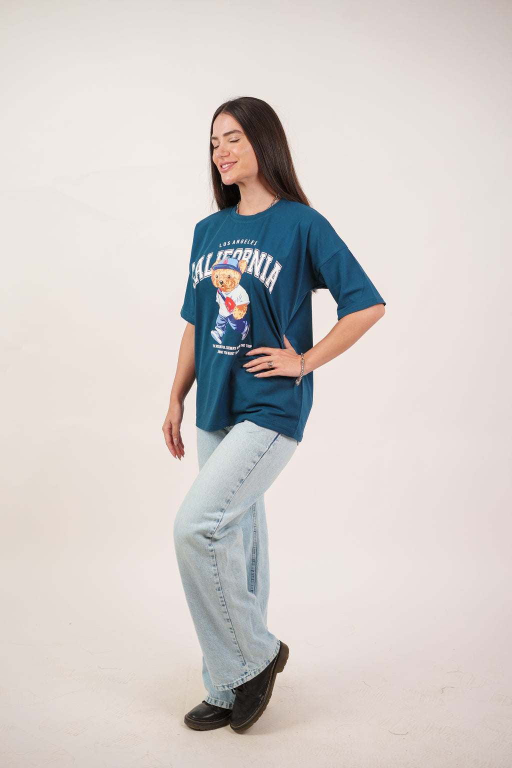 CALIFORNIA TEDDY GRAPHIC TEE