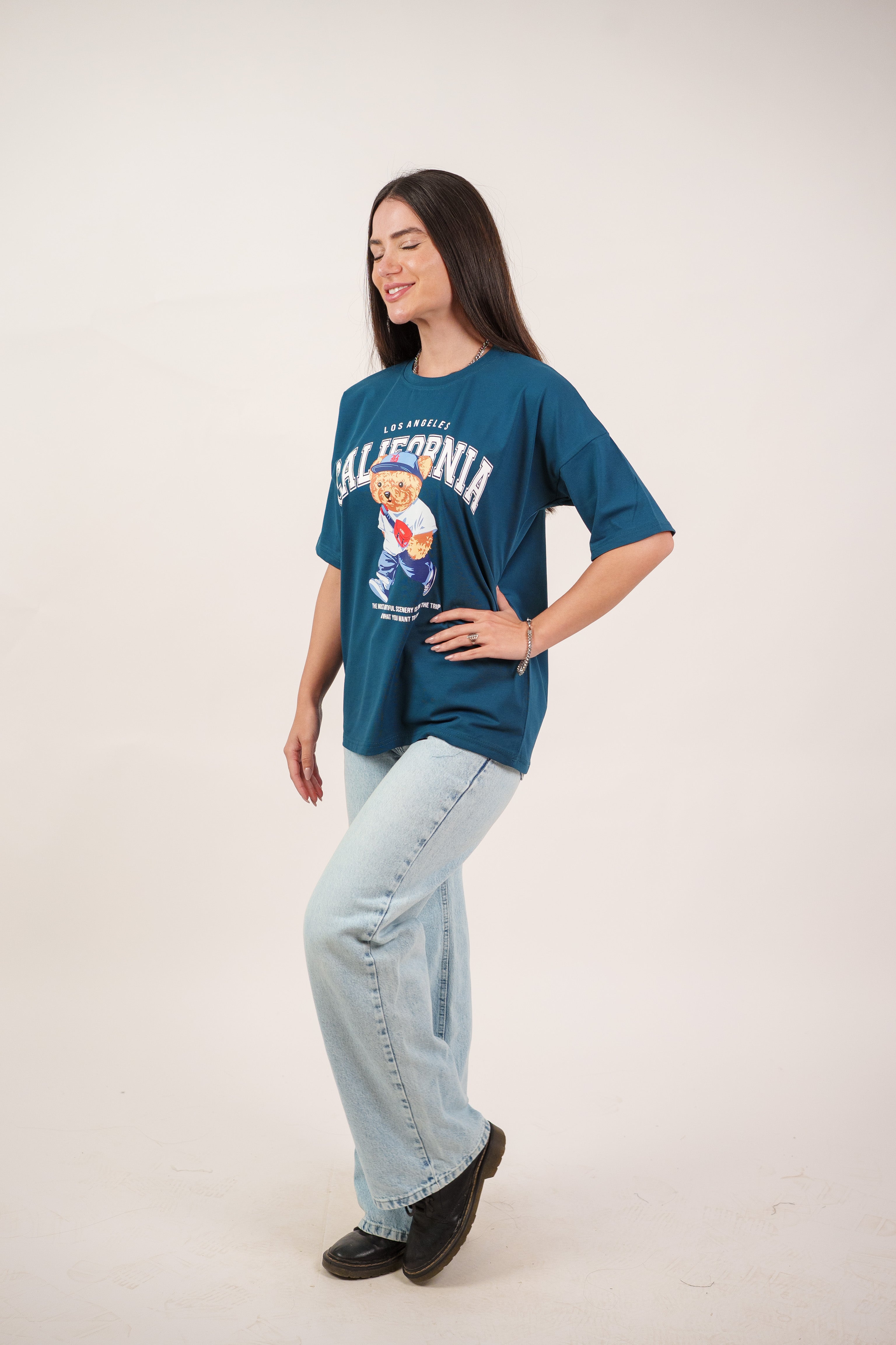 CALIFORNIA TEDDY GRAPHIC TEE