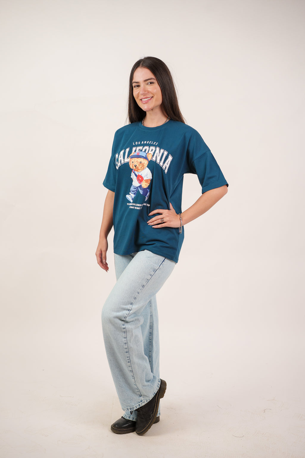 CALIFORNIA TEDDY GRAPHIC TEE