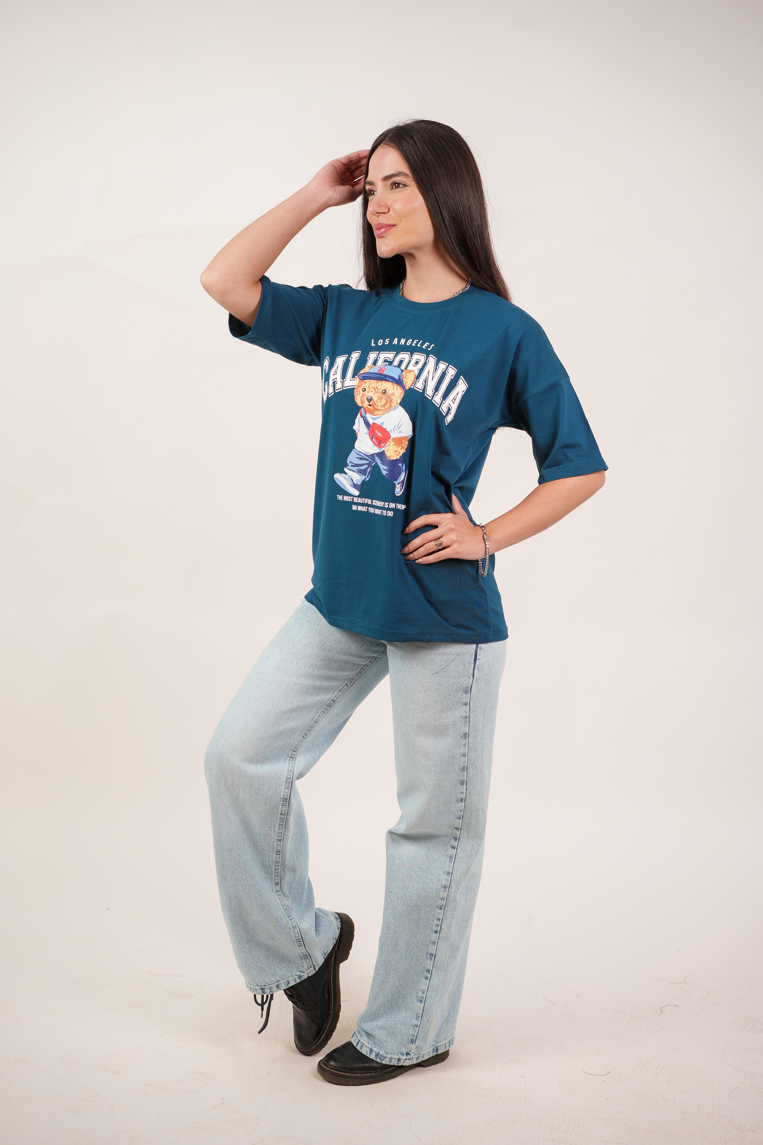 CALIFORNIA TEDDY GRAPHIC TEE