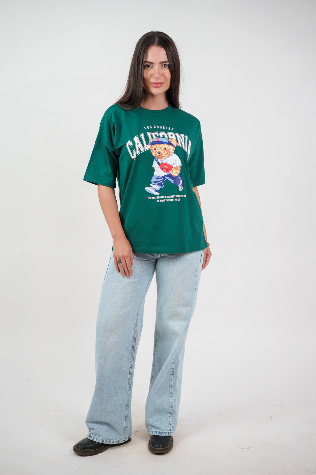 CALIFORNIA TEDDY GRAPHIC TEE