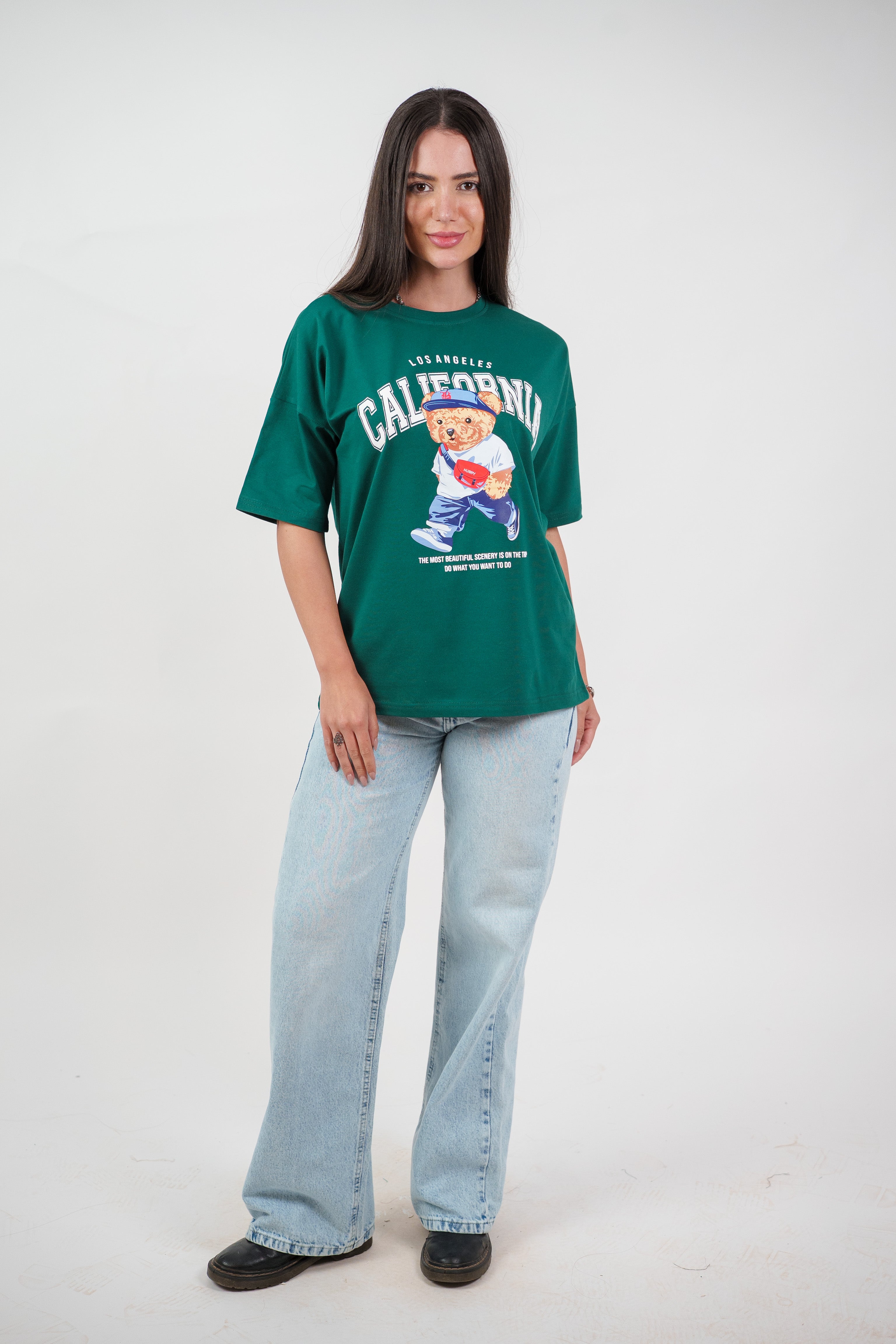 CALIFORNIA TEDDY GRAPHIC TEE