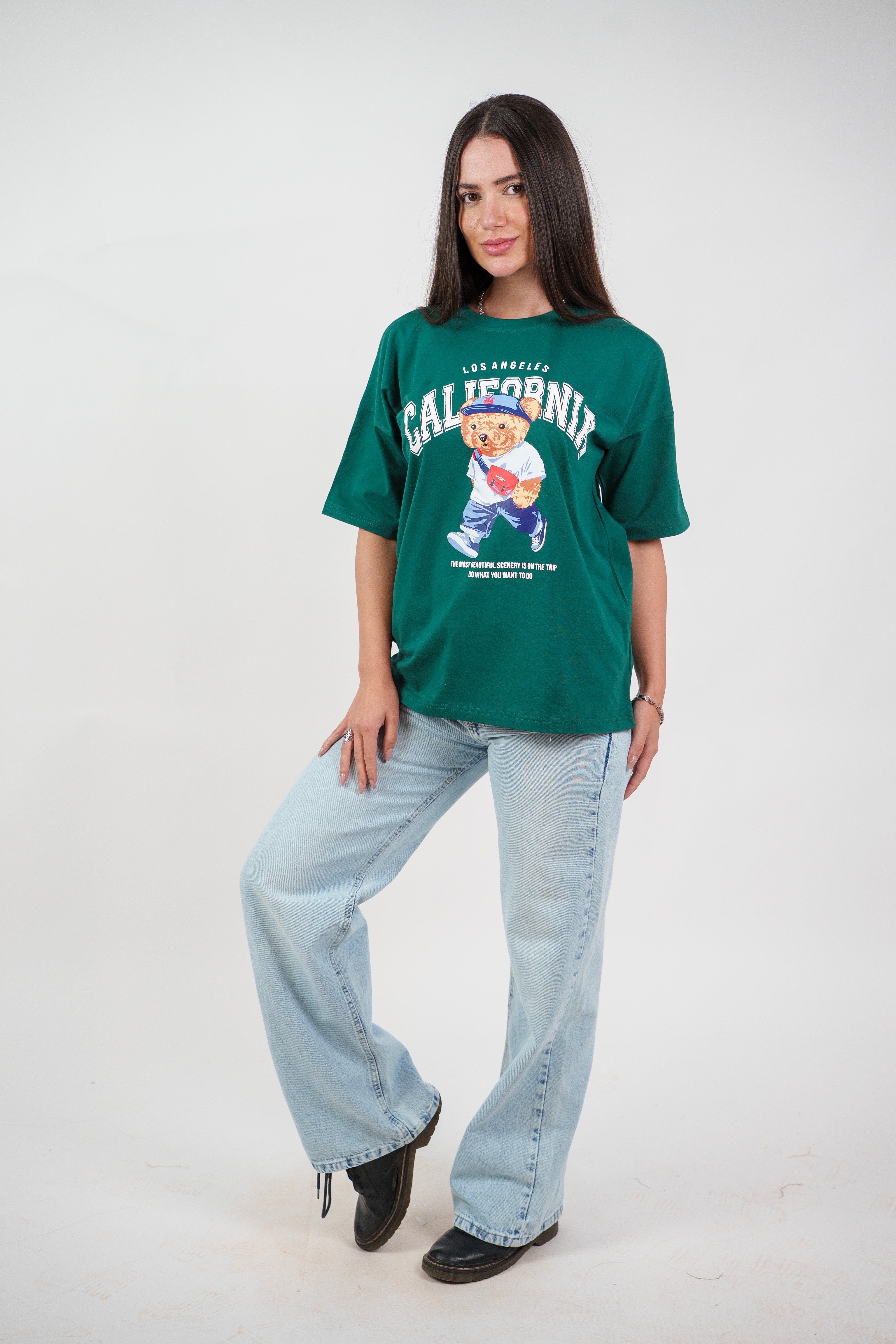 CALIFORNIA TEDDY GRAPHIC TEE
