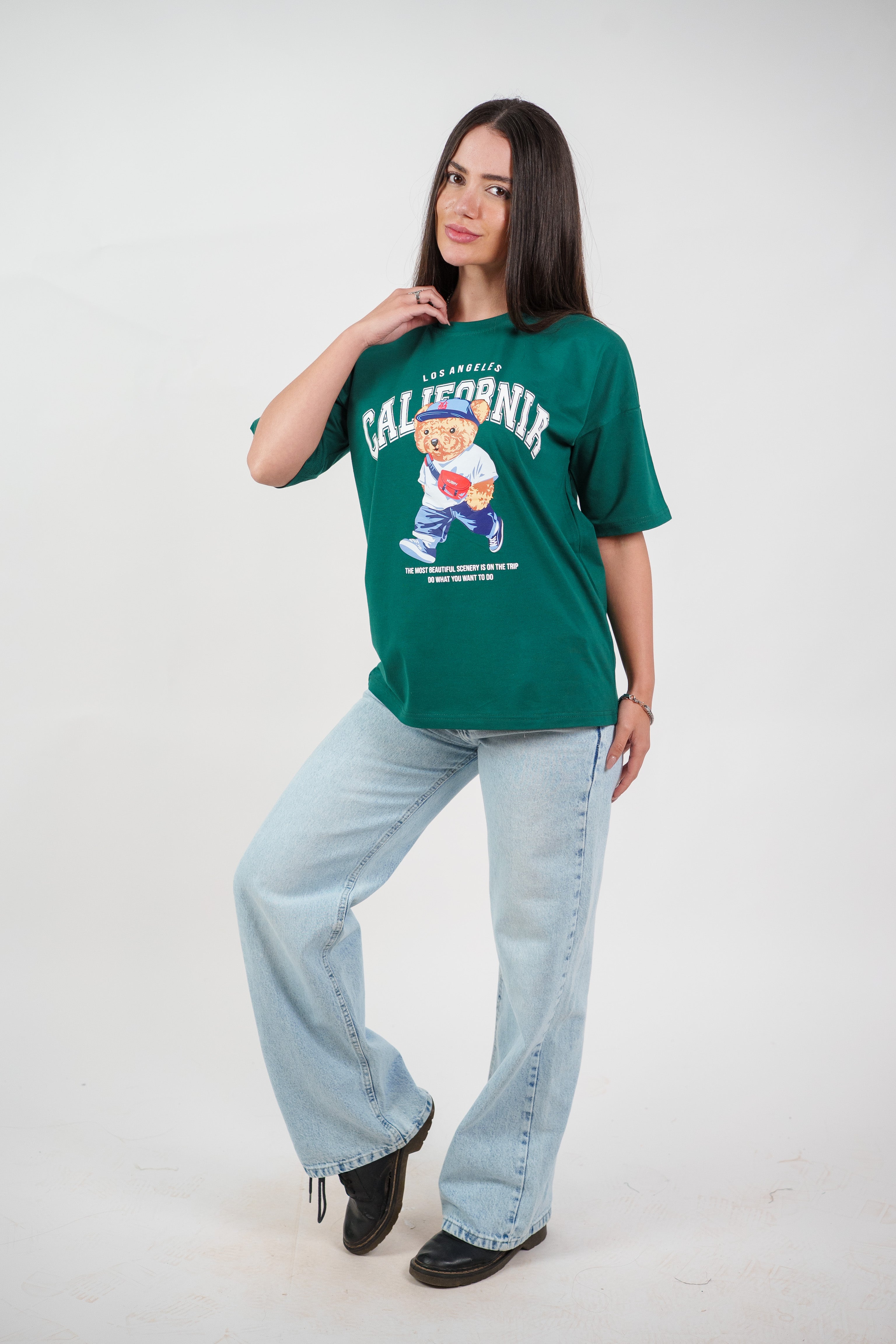 CALIFORNIA TEDDY GRAPHIC TEE