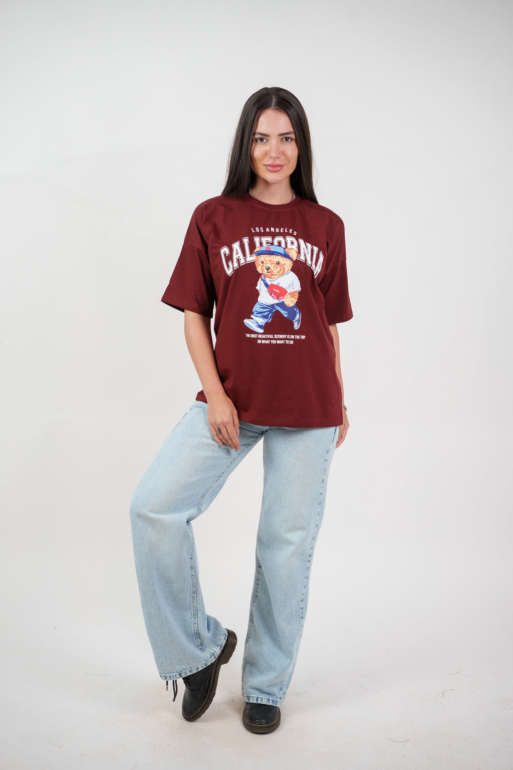CALIFORNIA TEDDY GRAPHIC TEE