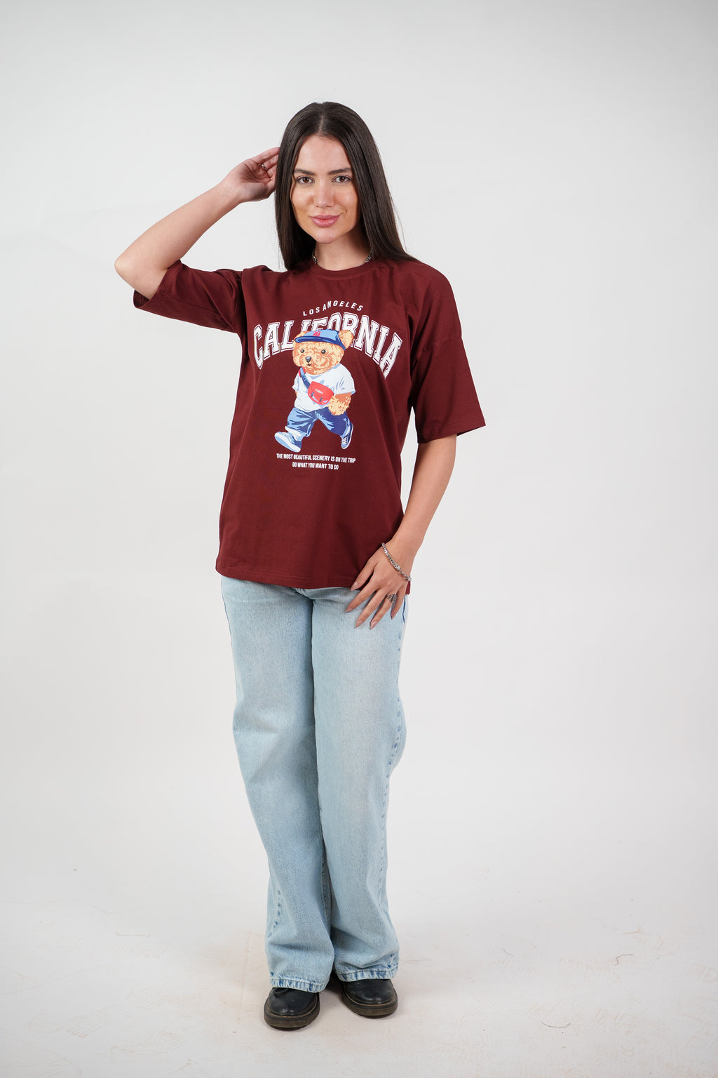 CALIFORNIA TEDDY GRAPHIC TEE