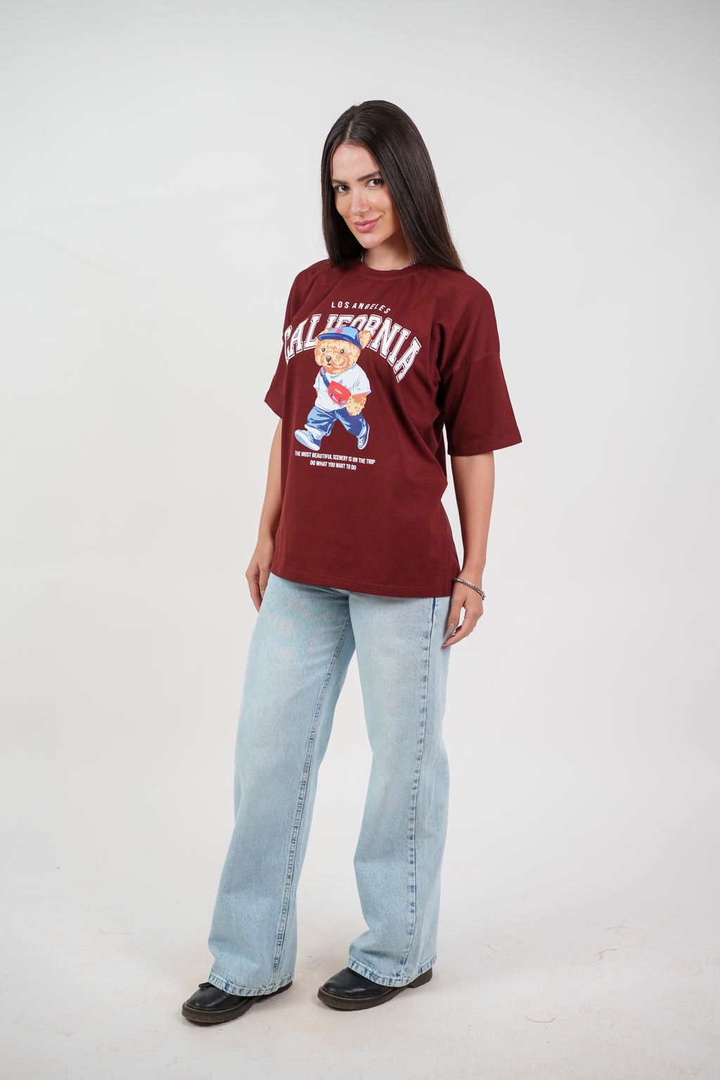 CALIFORNIA TEDDY GRAPHIC TEE