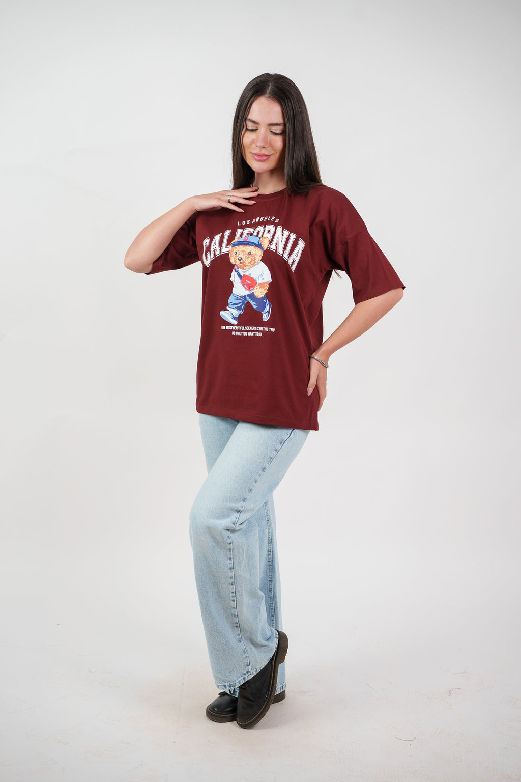 CALIFORNIA TEDDY GRAPHIC TEE