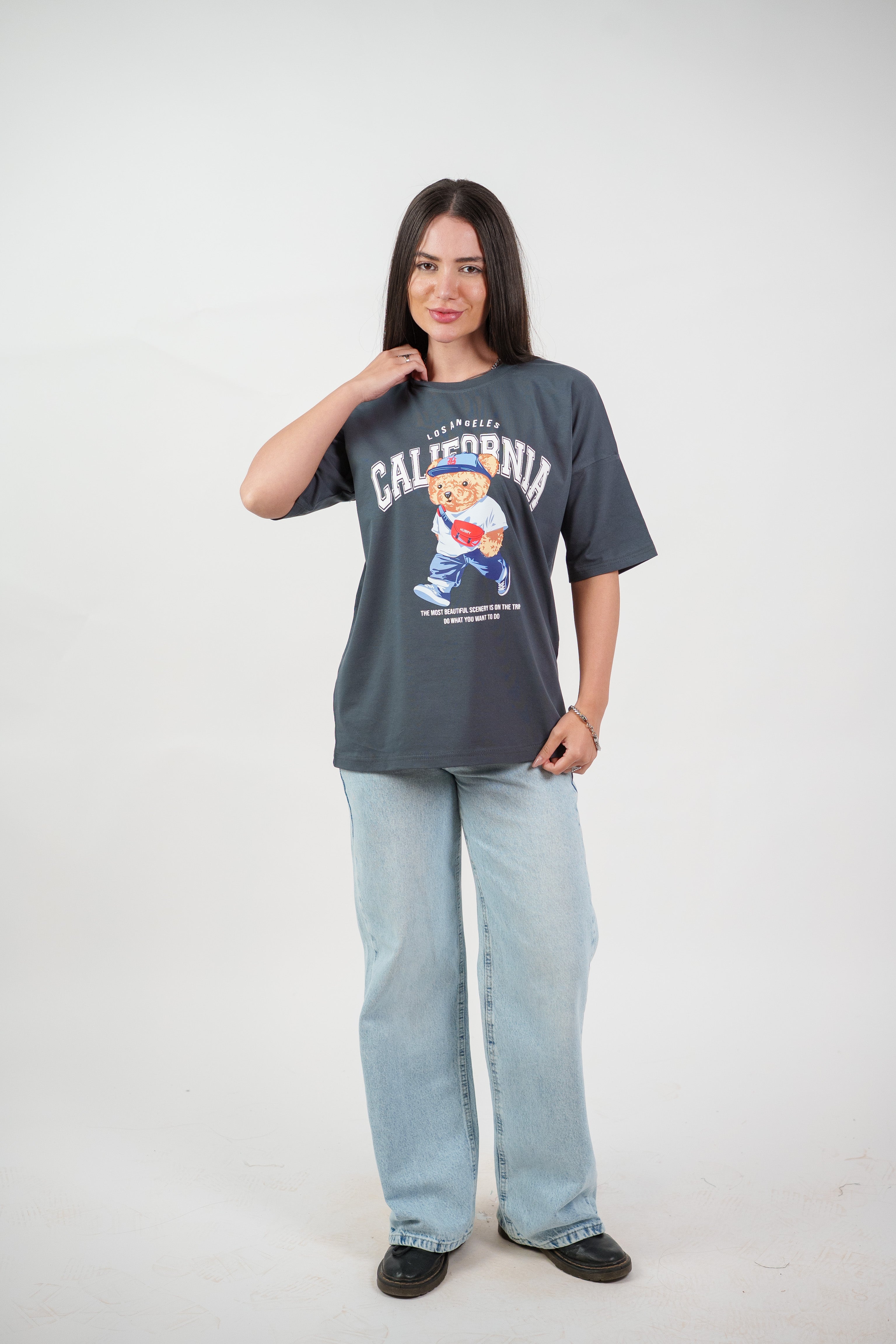 CALIFORNIA TEDDY GRAPHIC TEE