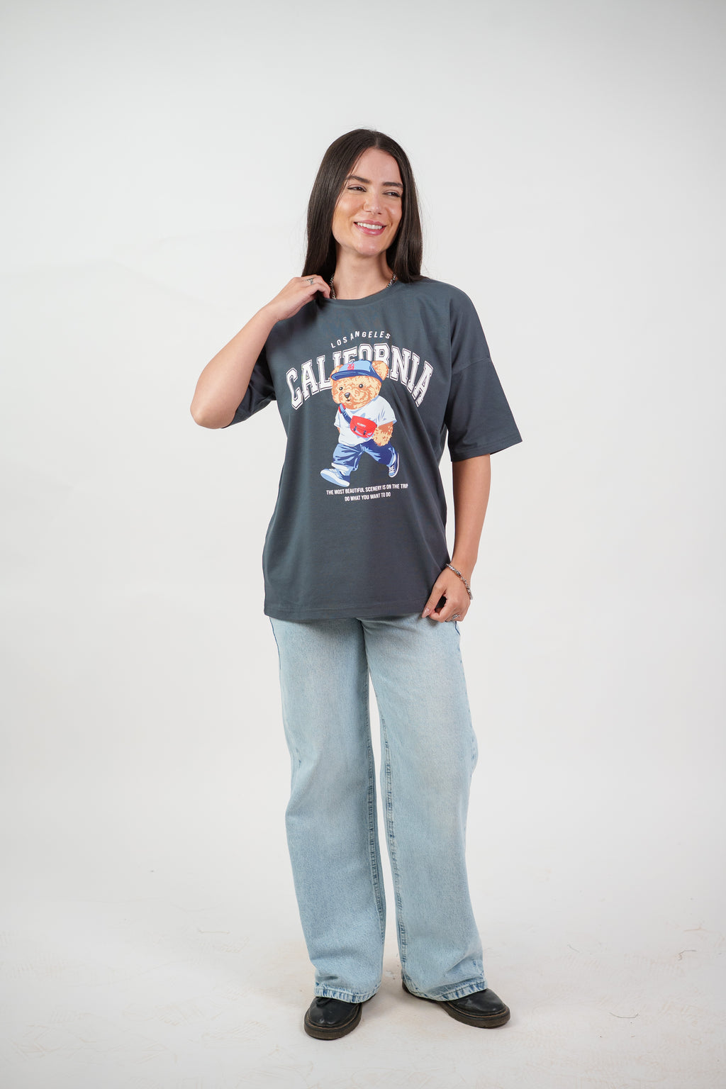 CALIFORNIA TEDDY GRAPHIC TEE