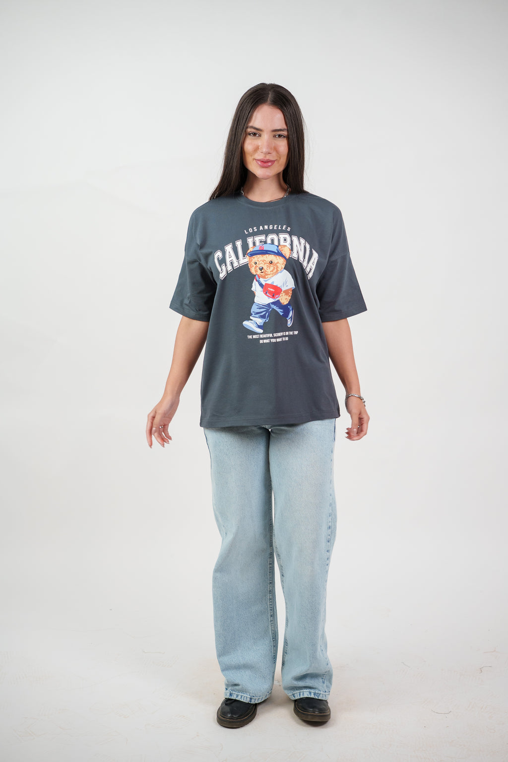 CALIFORNIA TEDDY GRAPHIC TEE