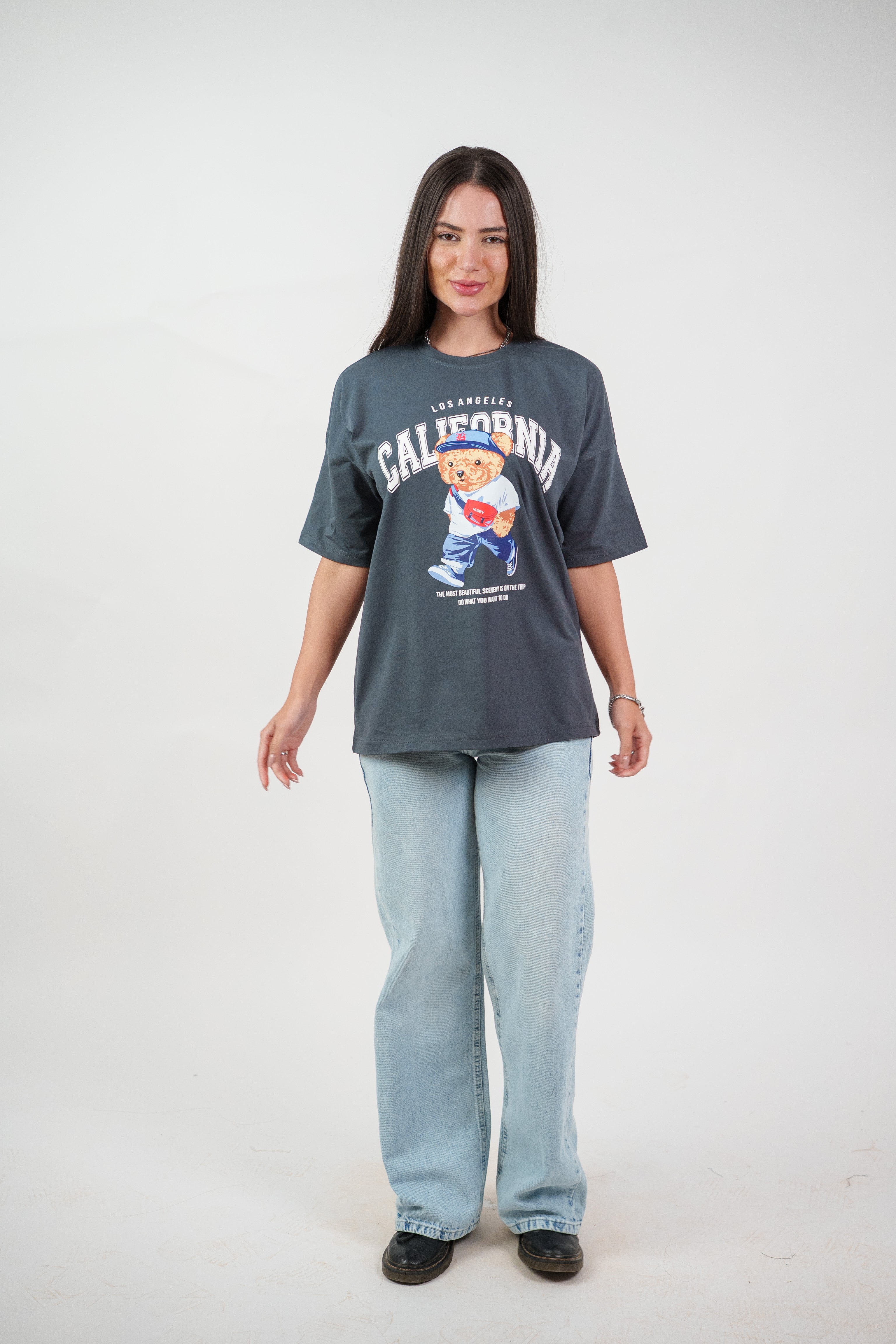 CALIFORNIA TEDDY GRAPHIC TEE