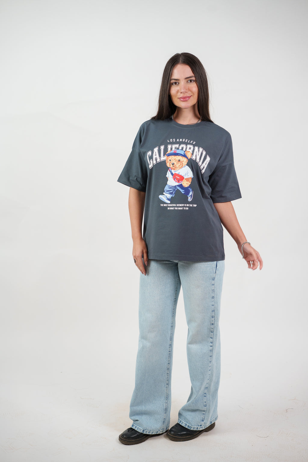CALIFORNIA TEDDY GRAPHIC TEE