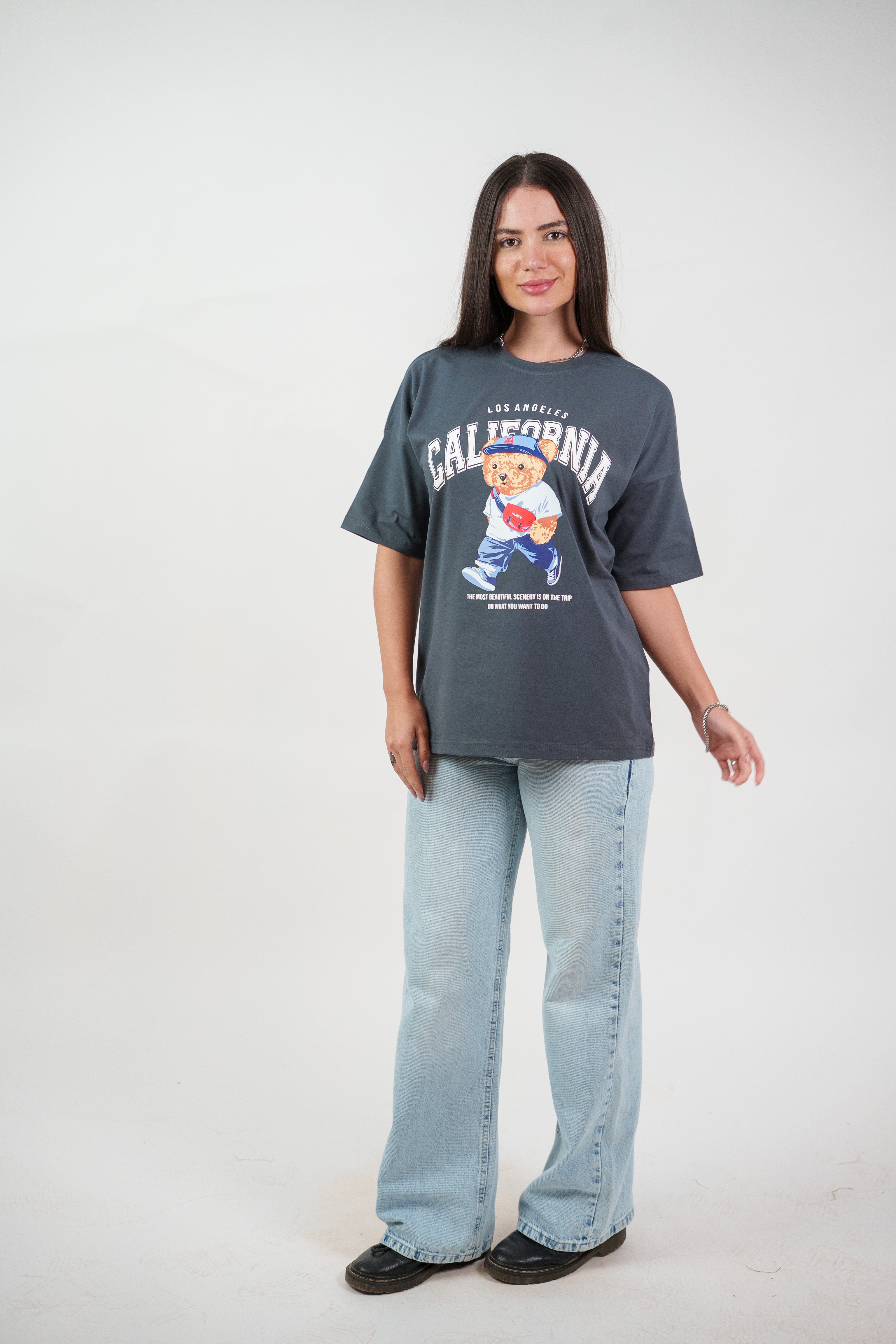 CALIFORNIA TEDDY GRAPHIC TEE