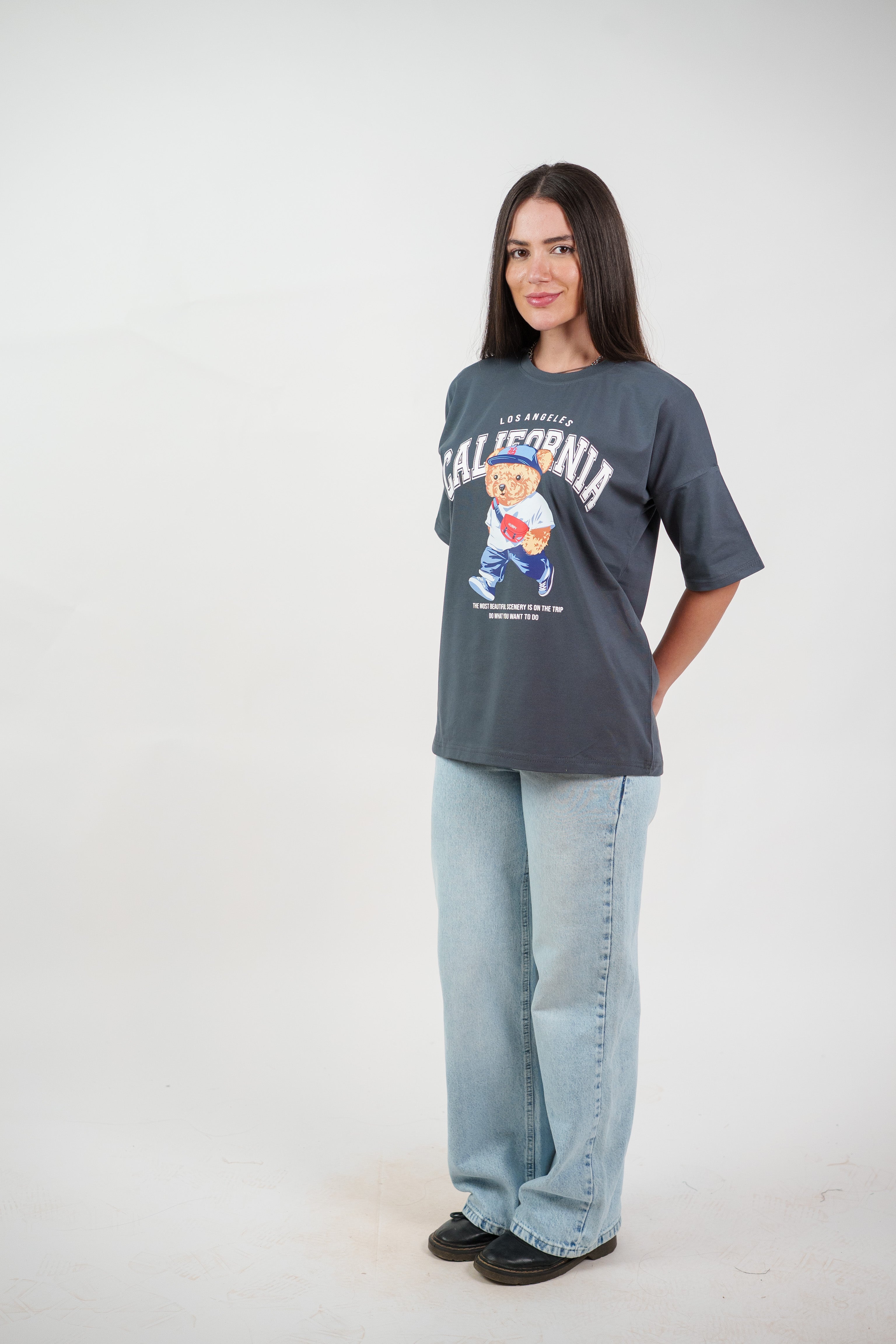 CALIFORNIA TEDDY GRAPHIC TEE