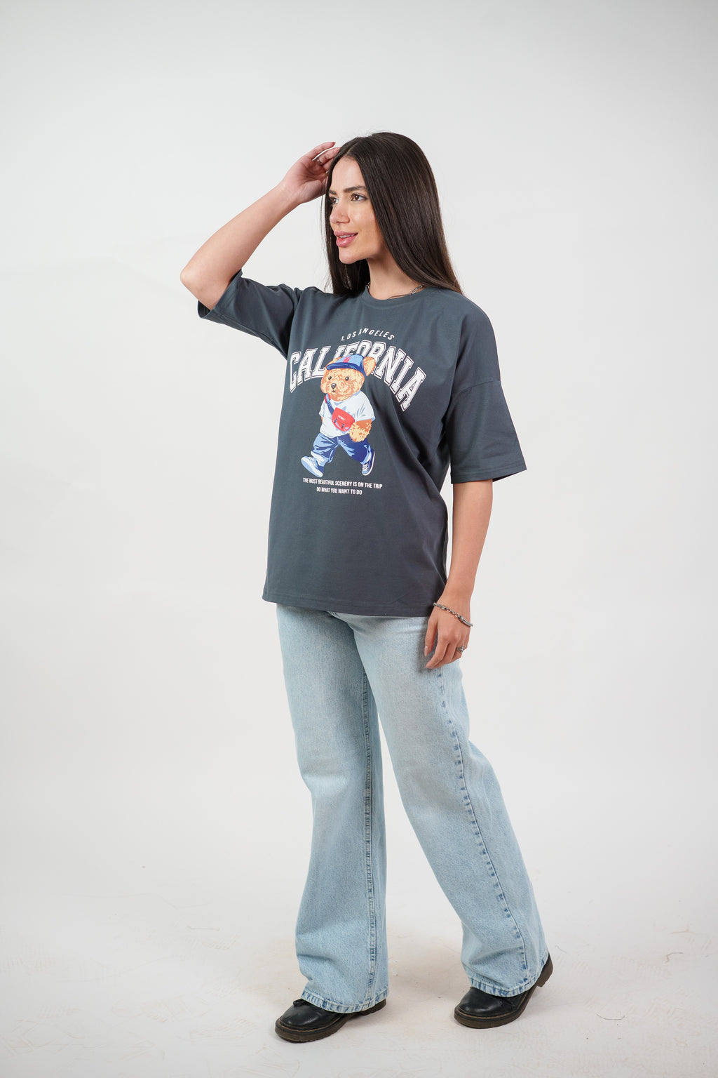 CALIFORNIA TEDDY GRAPHIC TEE