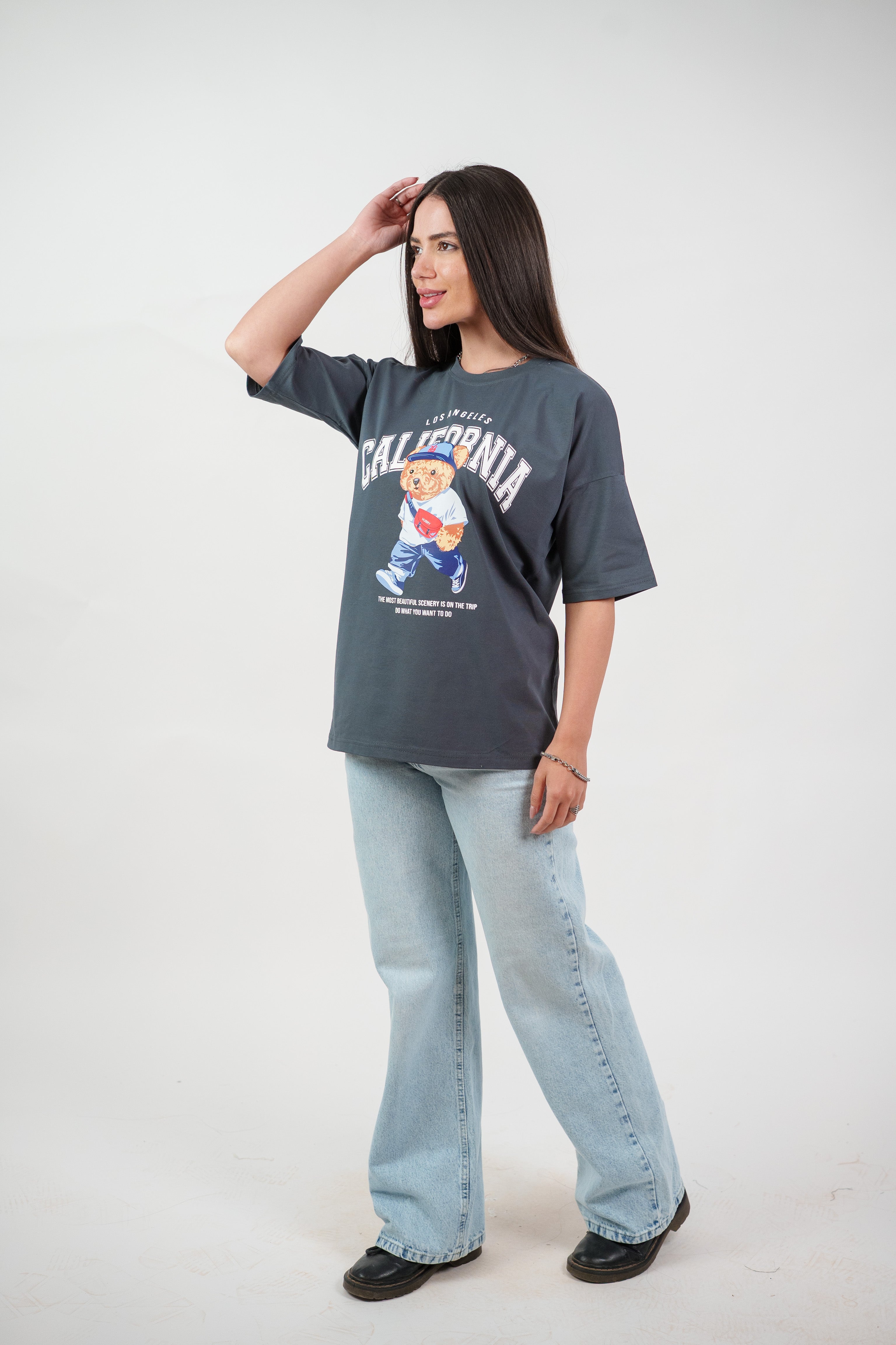 CALIFORNIA TEDDY GRAPHIC TEE