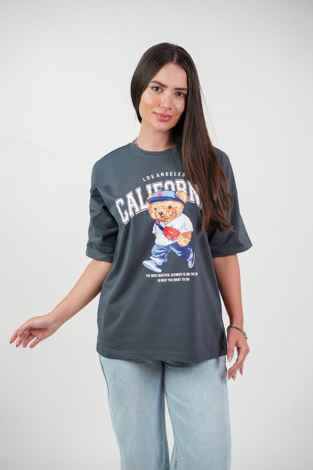 CALIFORNIA TEDDY GRAPHIC TEE