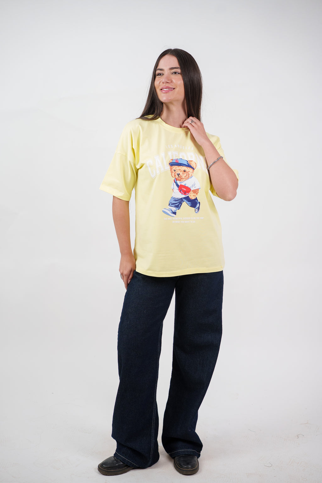 CALIFORNIA TEDDY GRAPHIC TEE