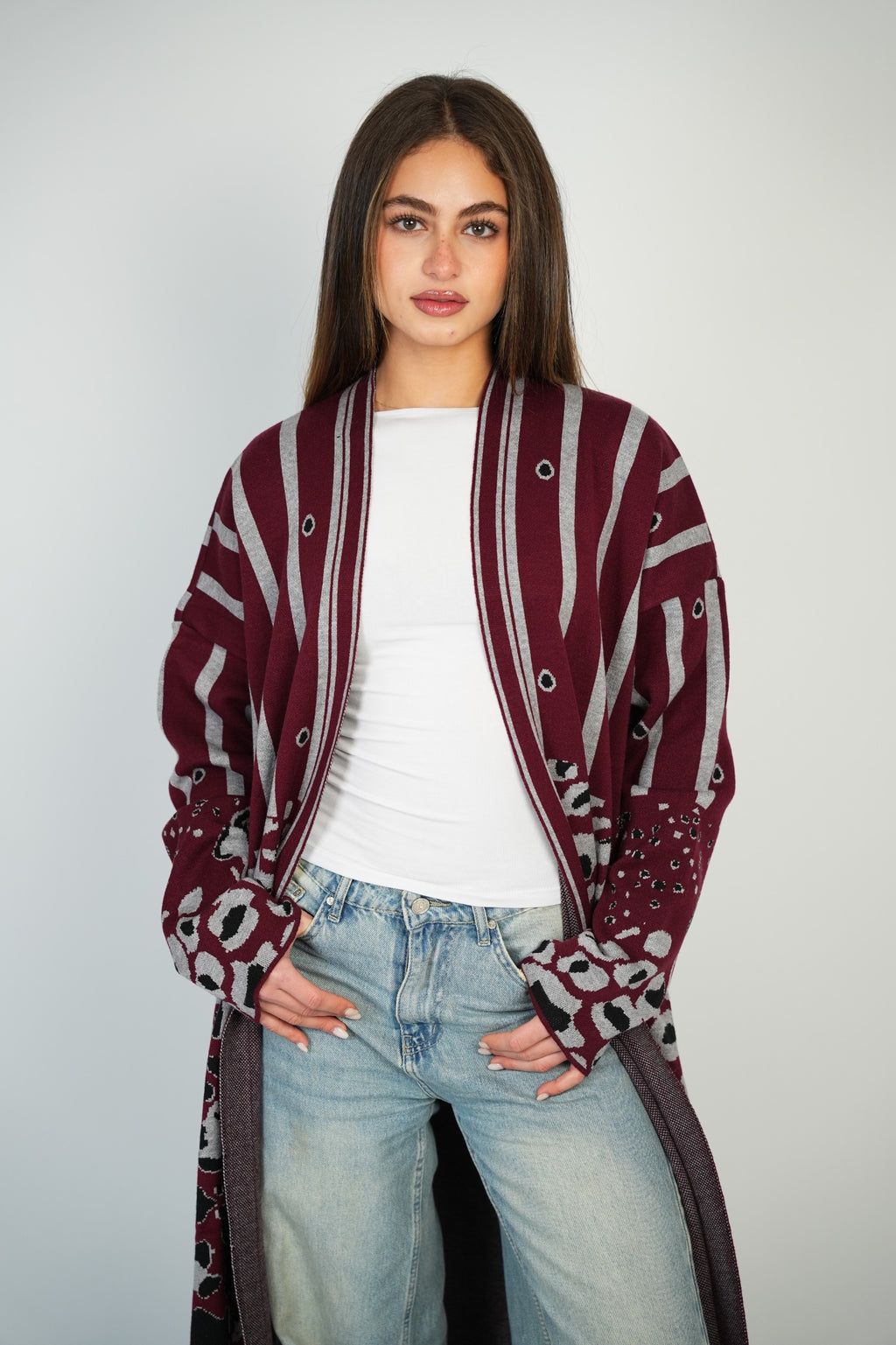 Signature Wild Cardigan – Crimson Luxe