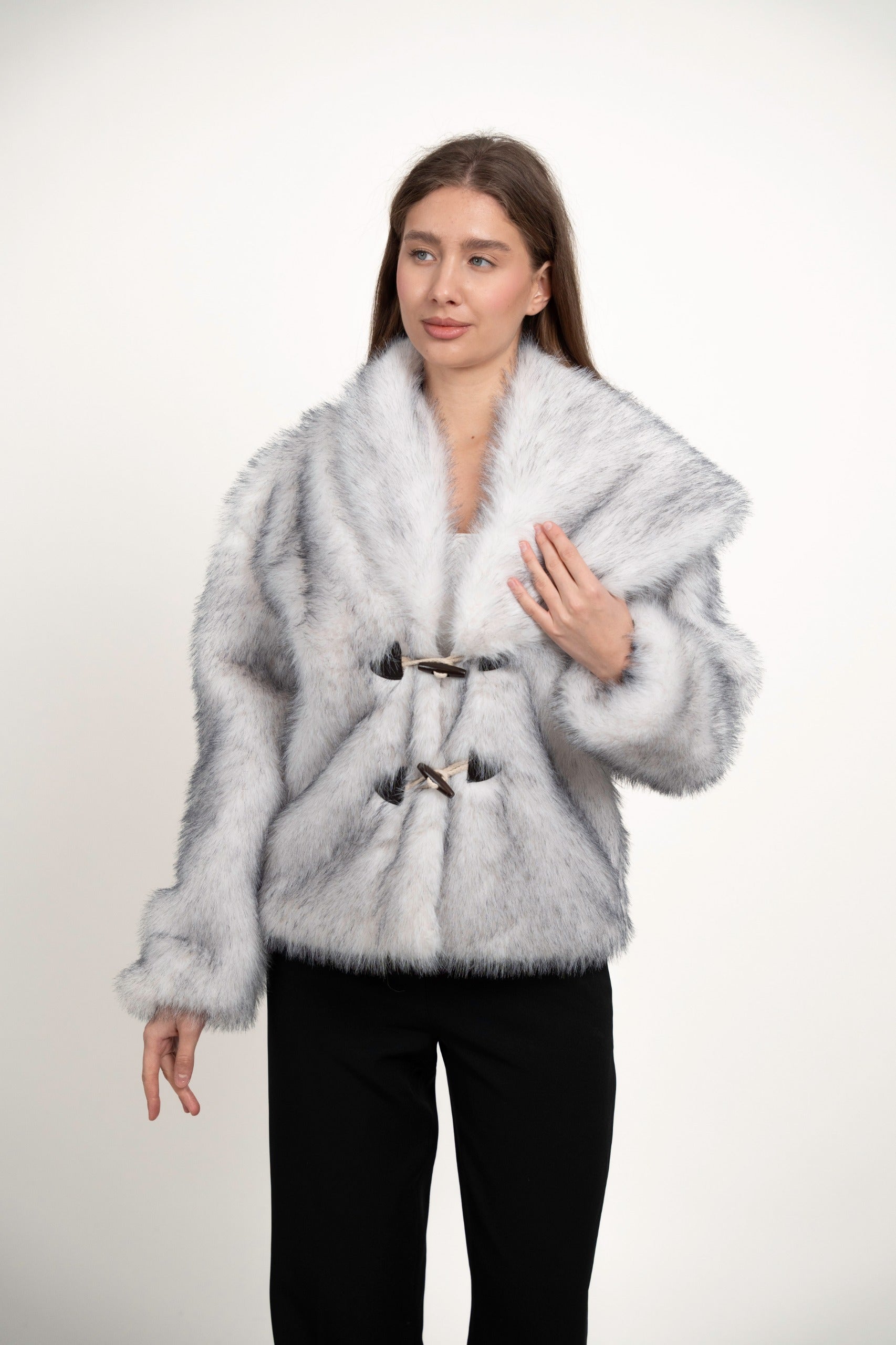 FUR COLLAR JACKET