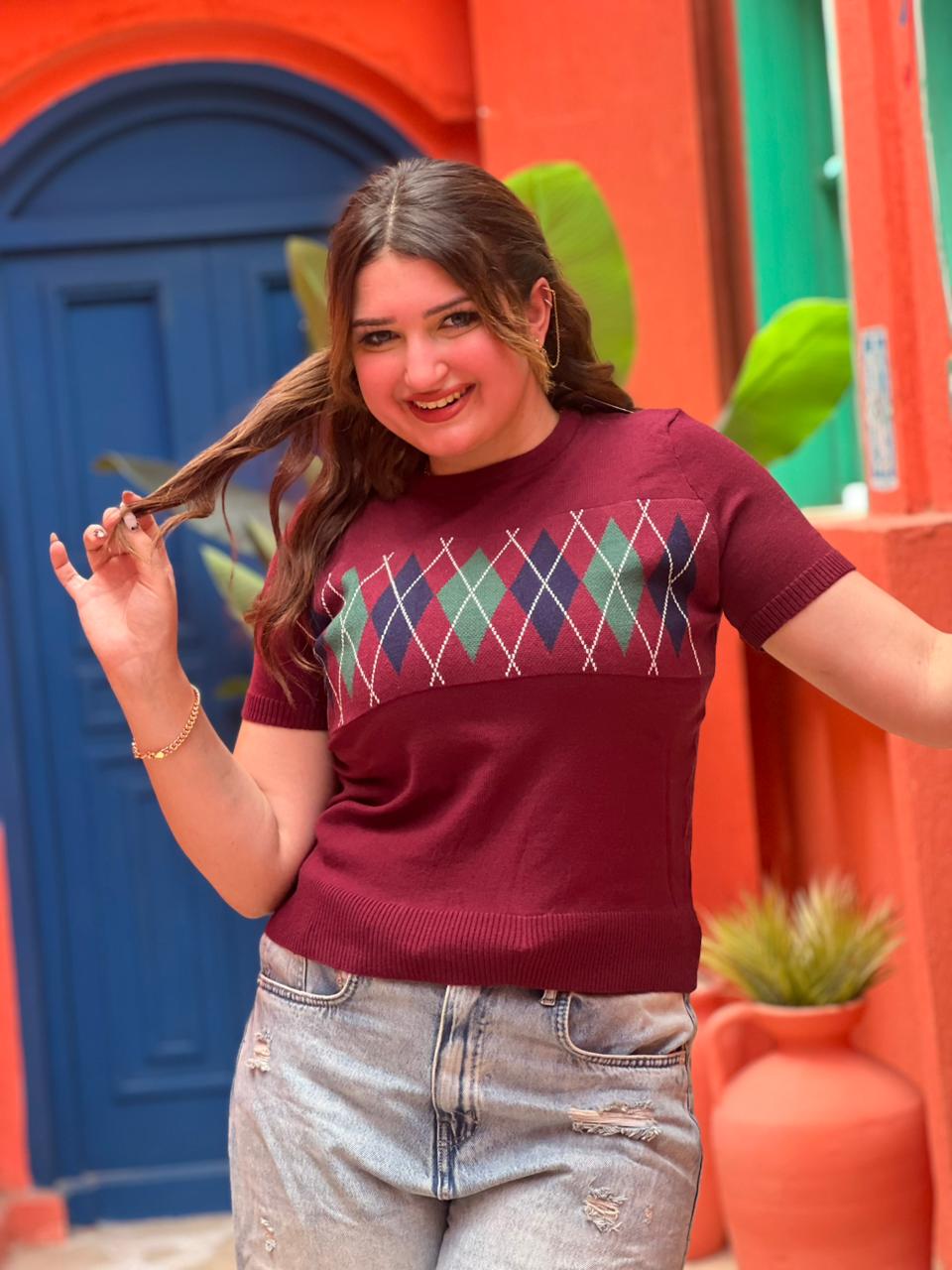 Summer Knit Top