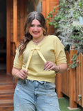 Bow Knit Top