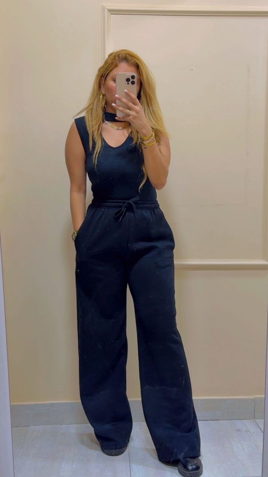 MELTON RELAXED TROUSER